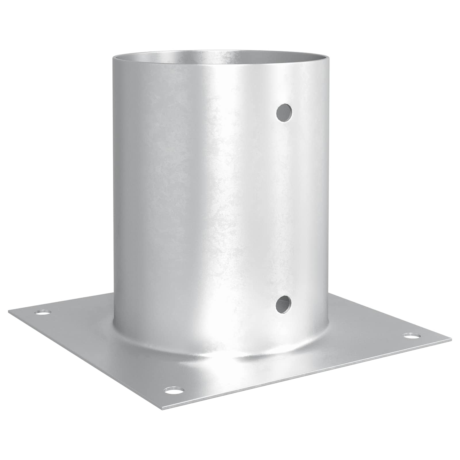 Okrugli sidrište u zemlji 12 pcs Srebrna 18 x 18 x 15 cm Metal