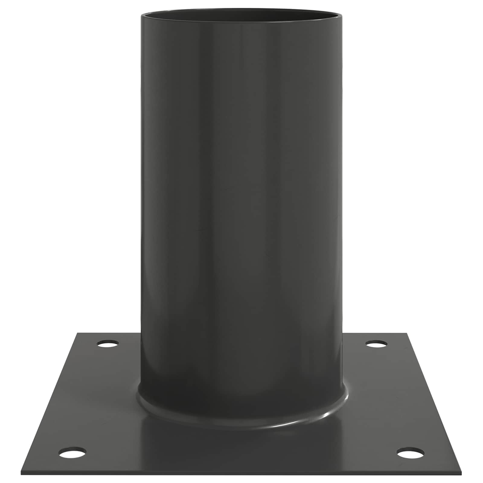 Okrugli sidrište u zemlji 12 pcs Antracit 15 x 15 x 15 cm Metal