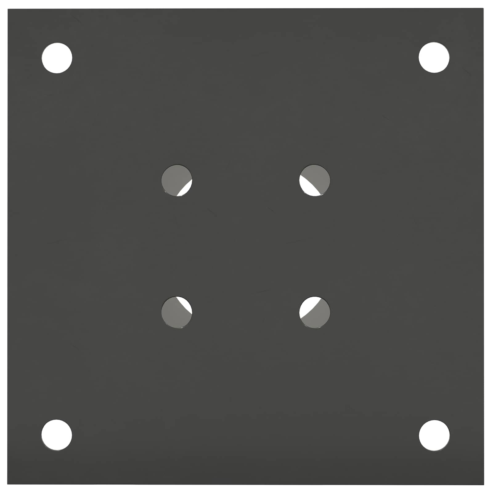 Okrugli sidrište u zemlji 12 pcs Antracit 15 x 15 x 15 cm Metal