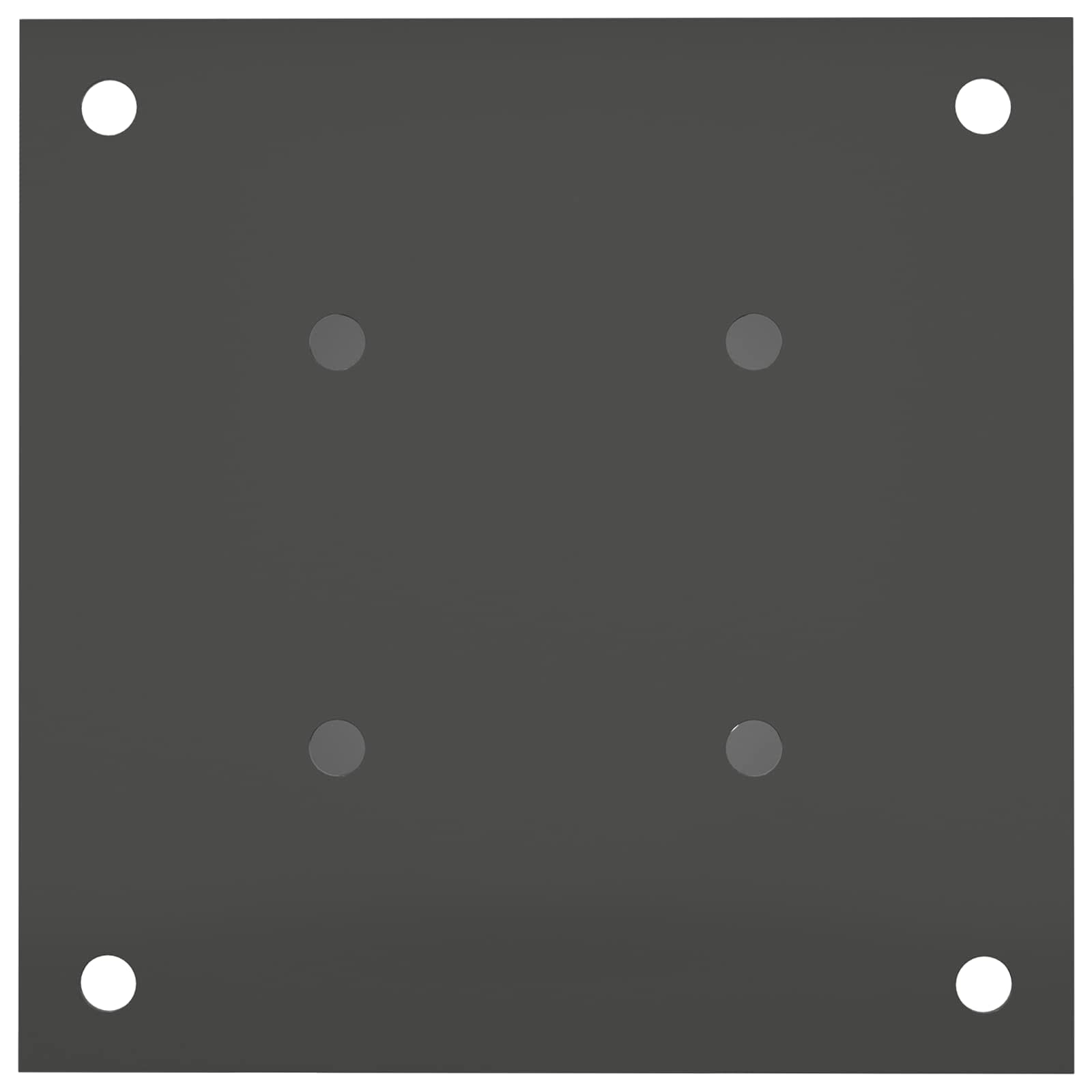 Okrugli sidrište u zemlji 12 pcs Antracit 18 x 18 x 15 cm Metal