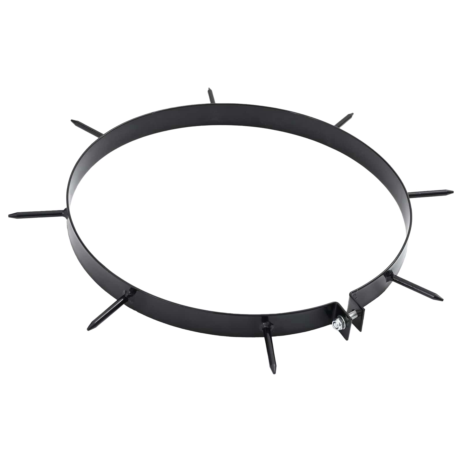 Stezaljka za aerator za travu s bodljama 5 pcs Crna Ø 320 mm