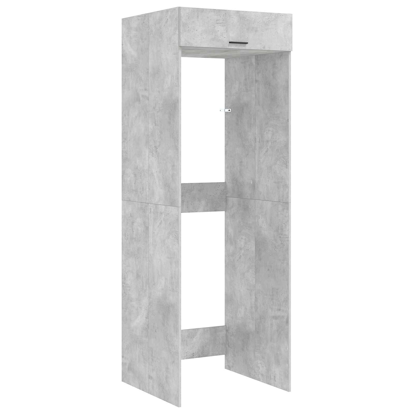 Ormar za perilicu rublja s pohranom Beton 67,5 x 68 x 200 cm