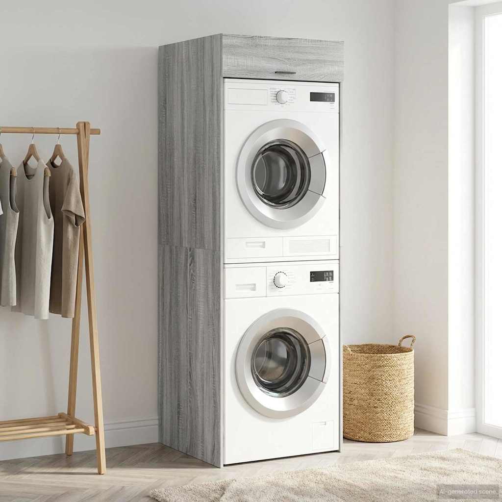 Ormar za perilicu rublja Siva Sonoma 67,5 x 68 x 200 cm