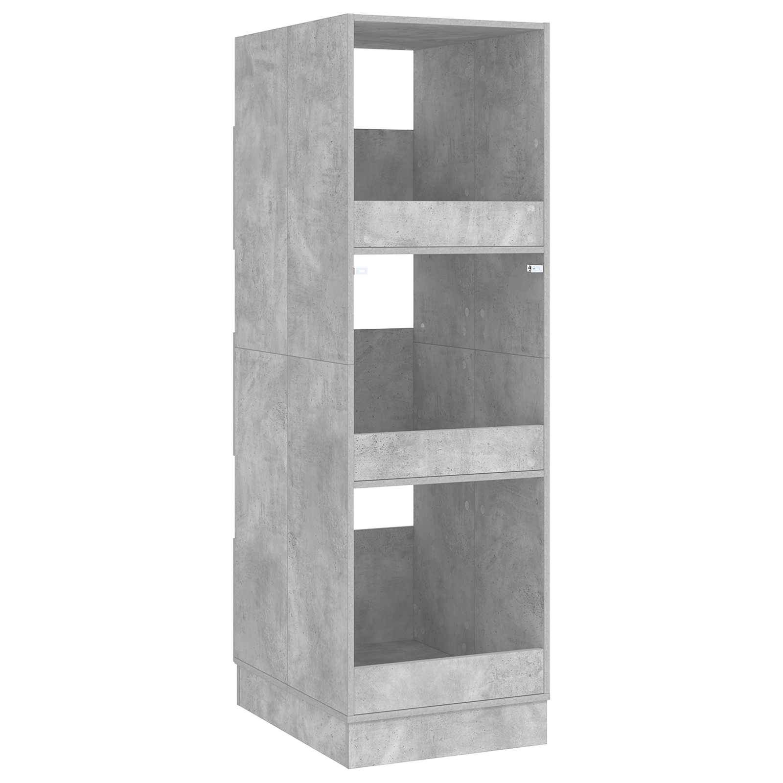 Ormar za pranje rublja Beton 50 x 68 x 162 cm Konstruirano drvo
