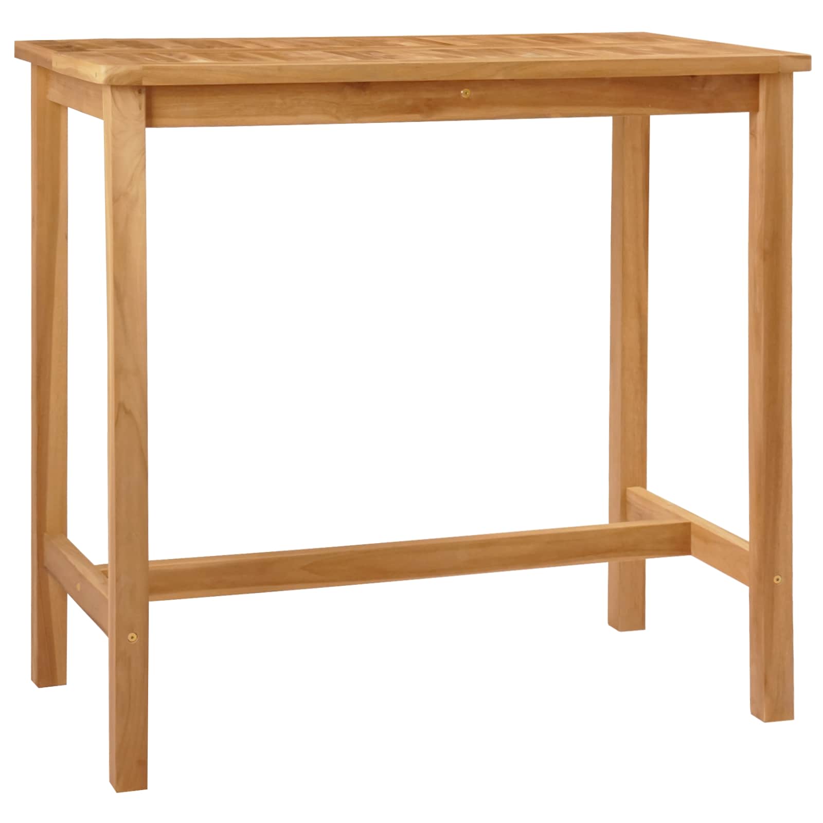 Stol za bar Prirodna 110 x 60 x 105 cm Masivni teak