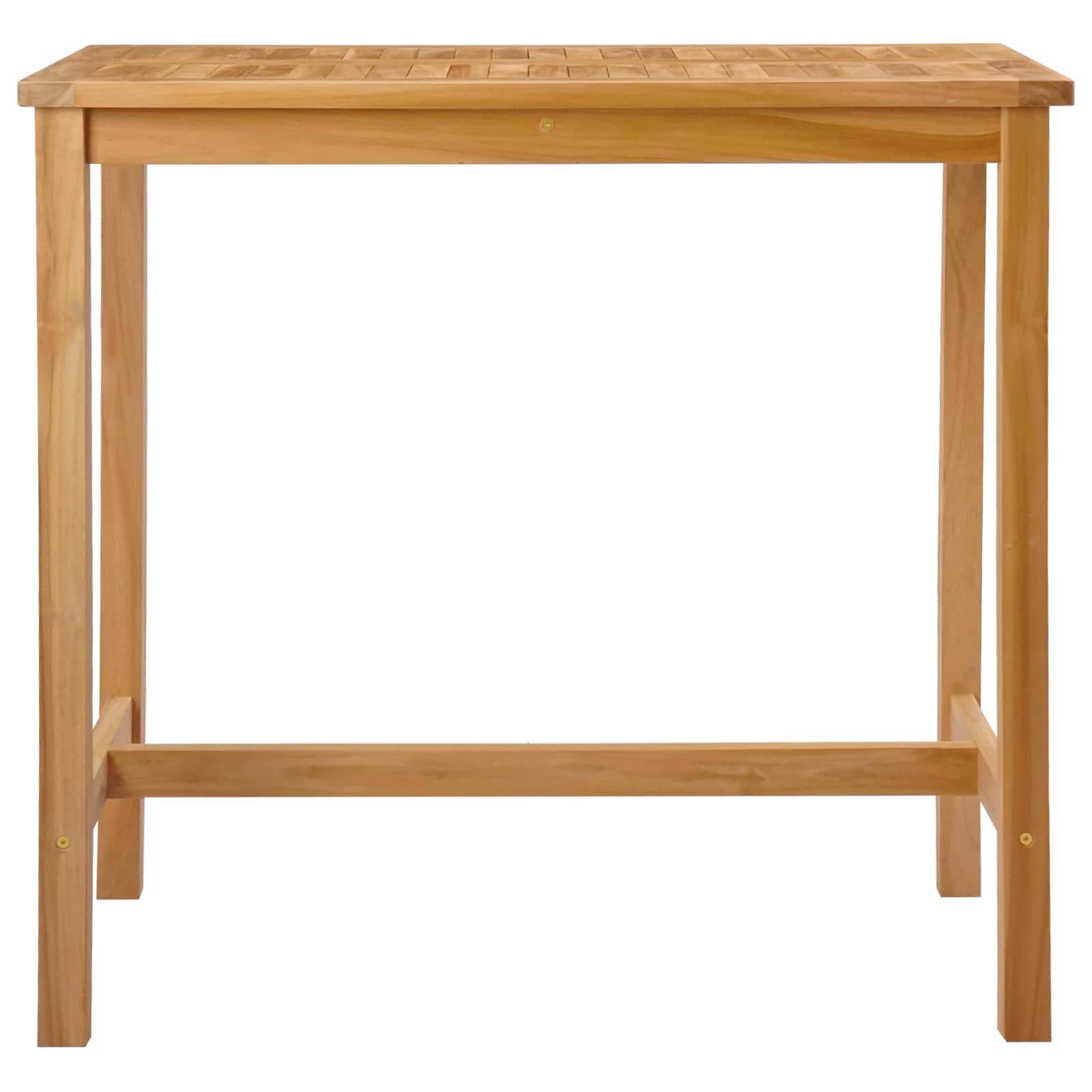 Stol za bar Prirodna 110 x 60 x 105 cm Masivni teak