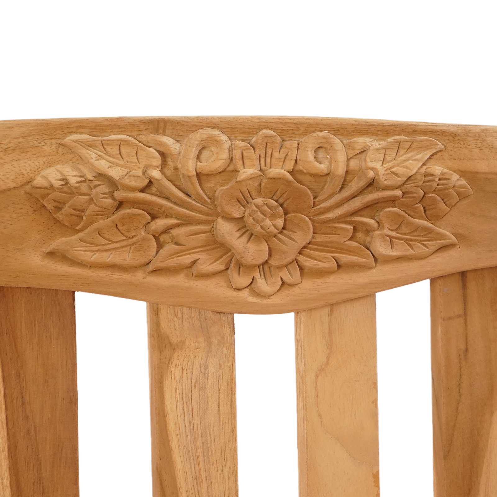 Ljuljačka Prirodna 114 x 61 x 61,5 cm Čvrsto teak drvo