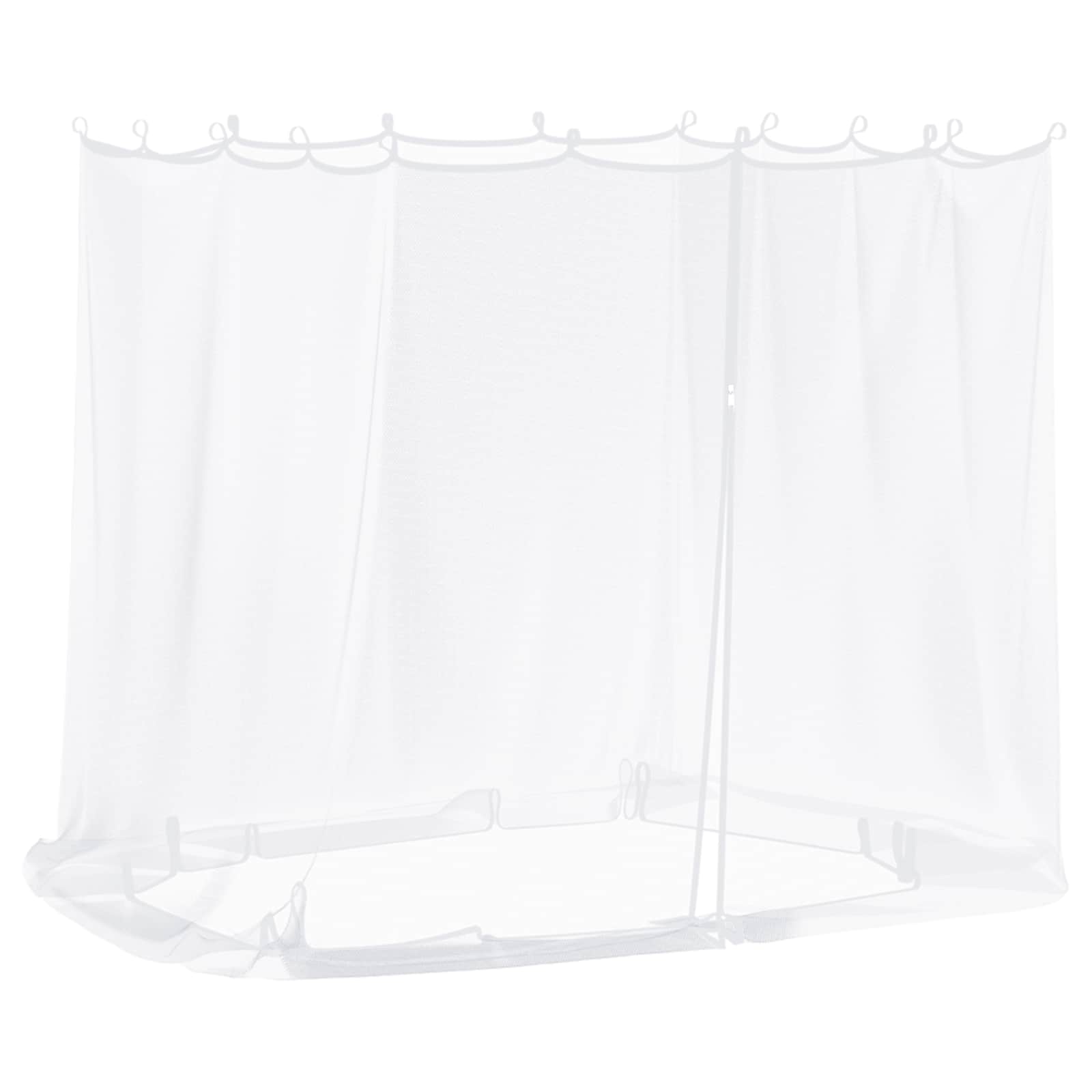 Mreža protiv komaraca za gazebo 220 mesh Bijela 2 x 2 x 2 m