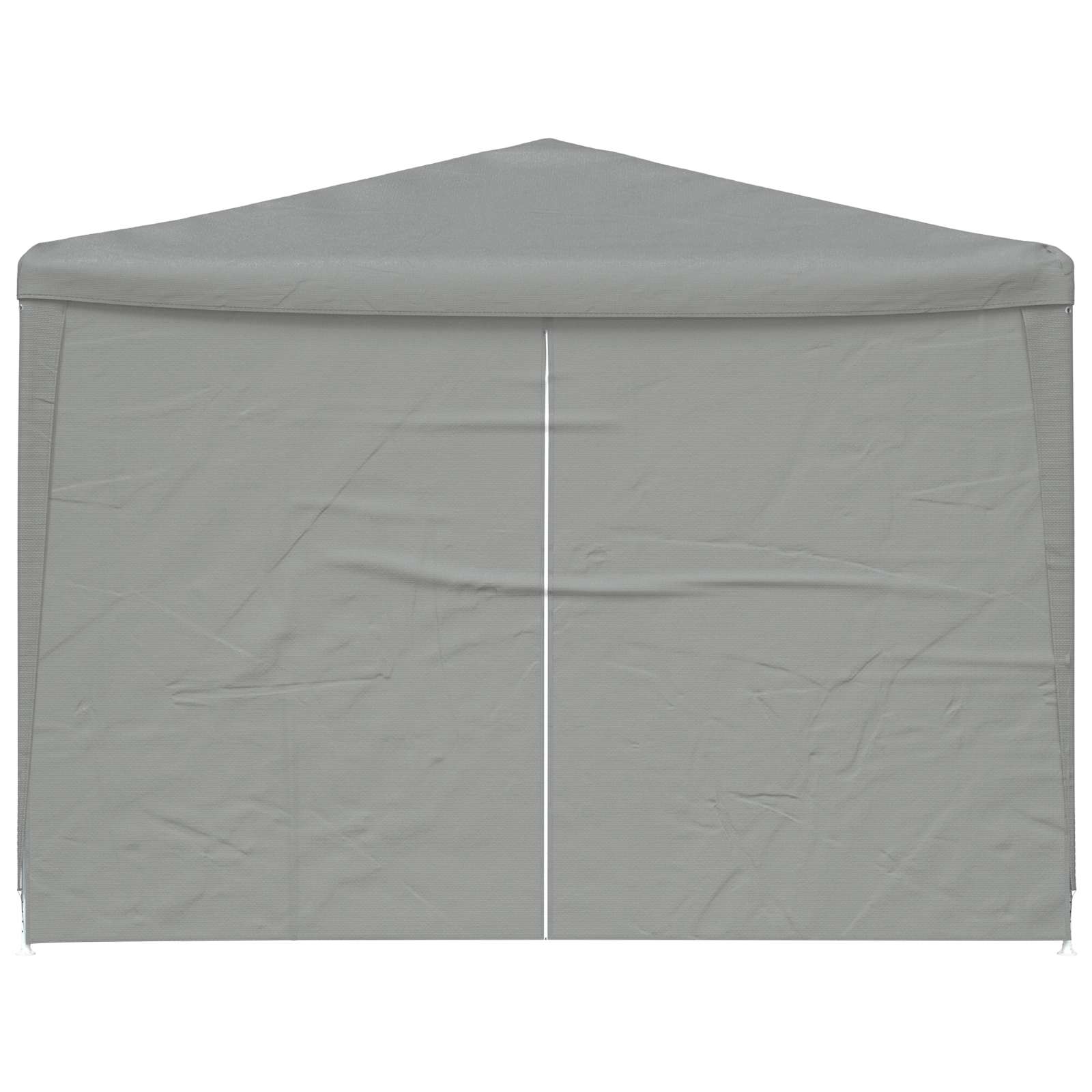 Šator za zabave 1200 x 300 x 255 cm Svjetlosiva PE i čelik