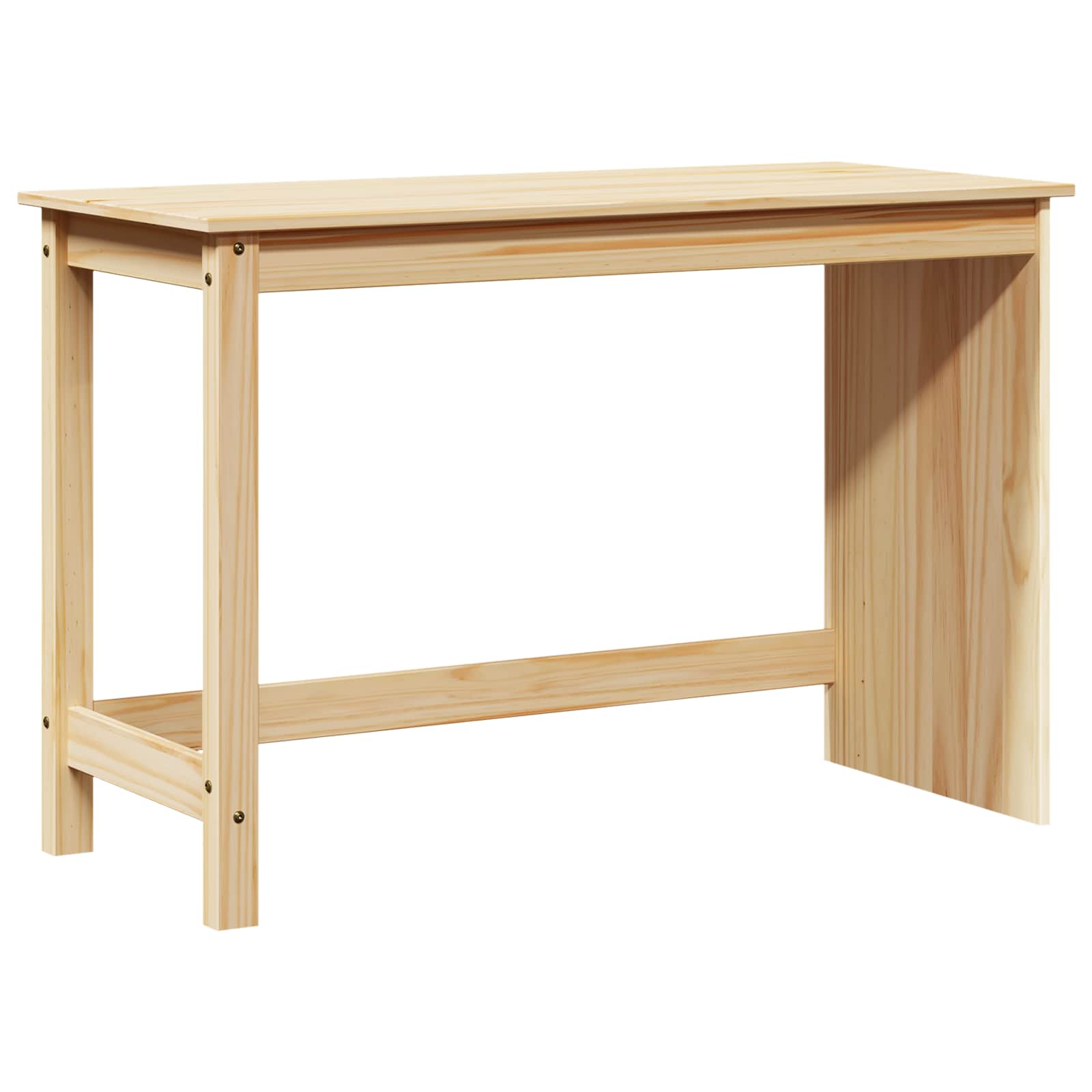 Stol Smeđa 112 x 50 x 75 cm Čvrsto borovo drvo