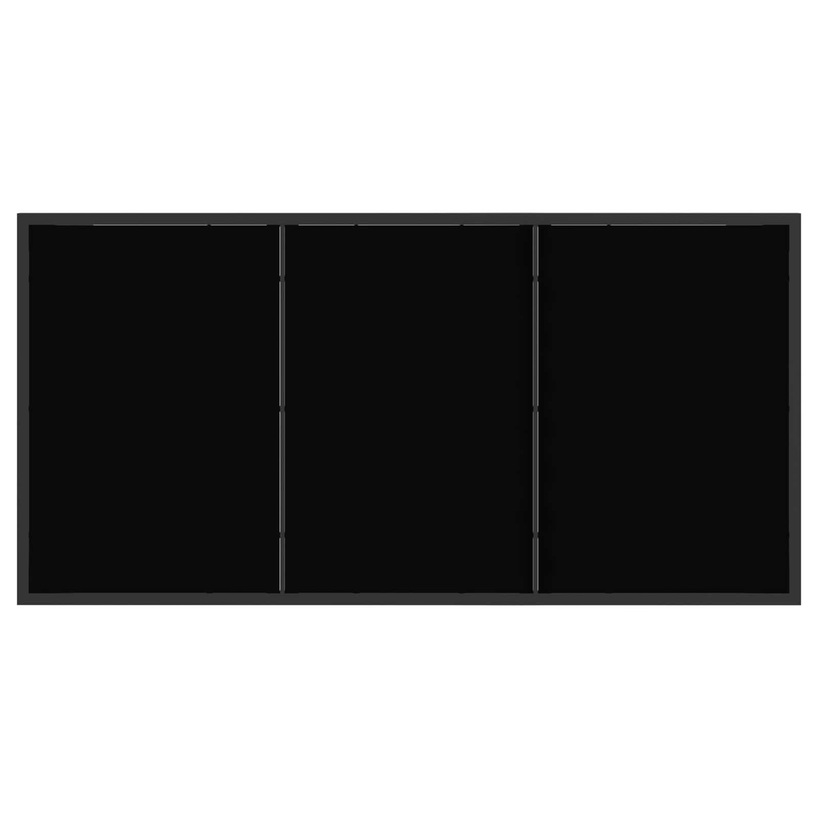 Set vanjskog namještaja 5 pcs Crna i antracit 140 x 70 x 73 cm