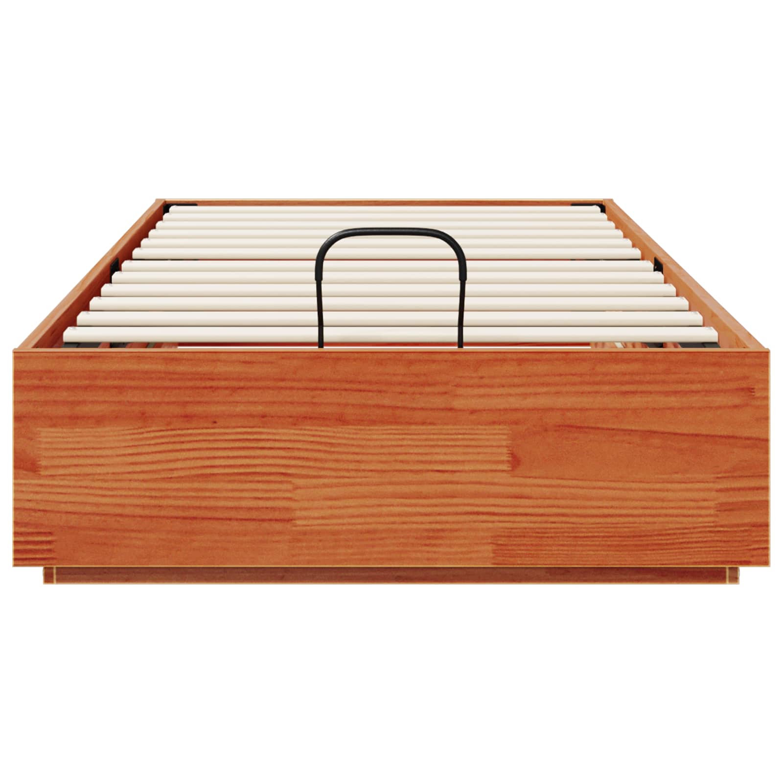 Otomanski krevet Vosak Smeđa 90 x 190 cm Masivna borovina