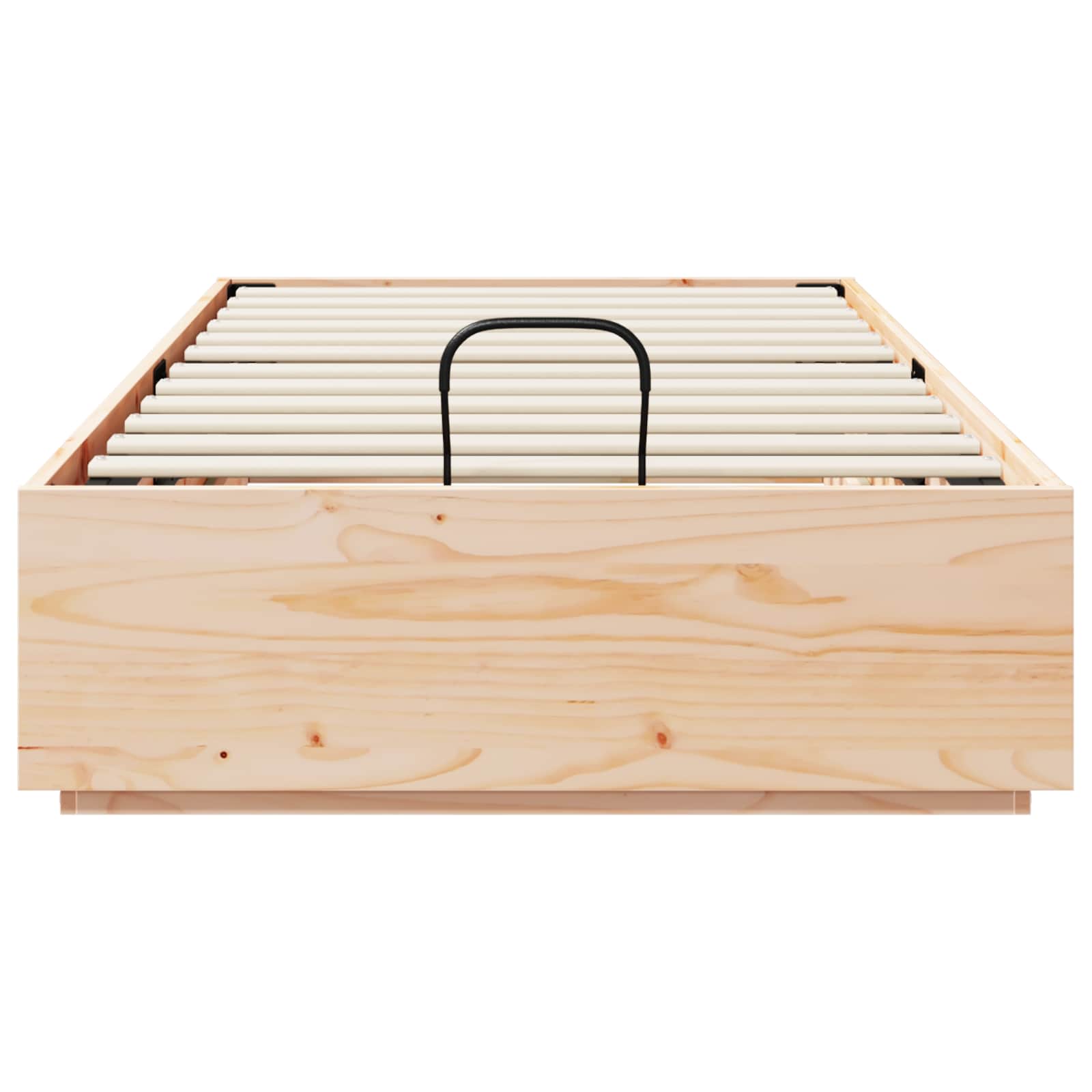 Otomanski krevet Prirodna 100 x 200 cm Masivna borovina