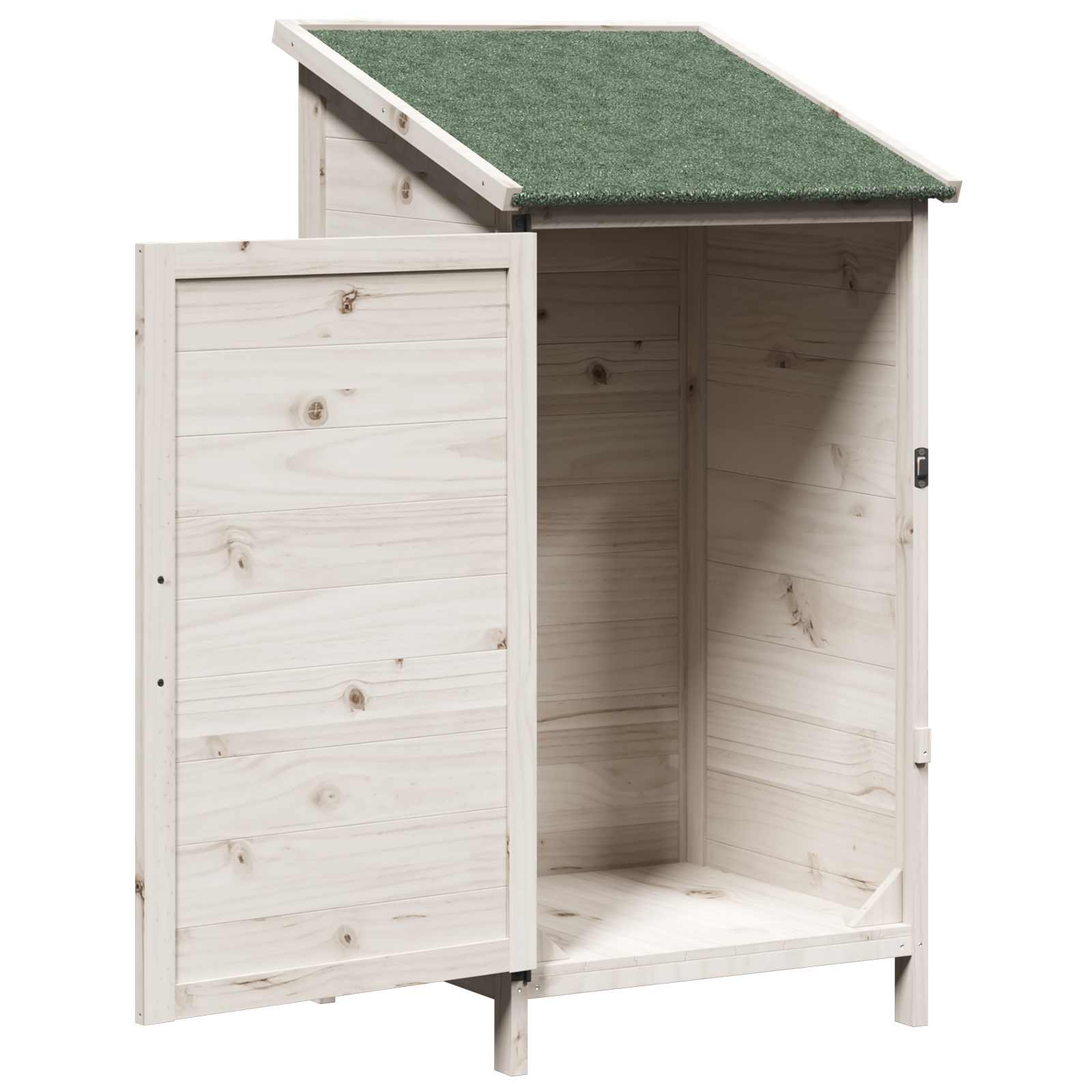 Vrtna Šupa Bijela 59 x 56 x 113,5 cm Konstruirano drvo