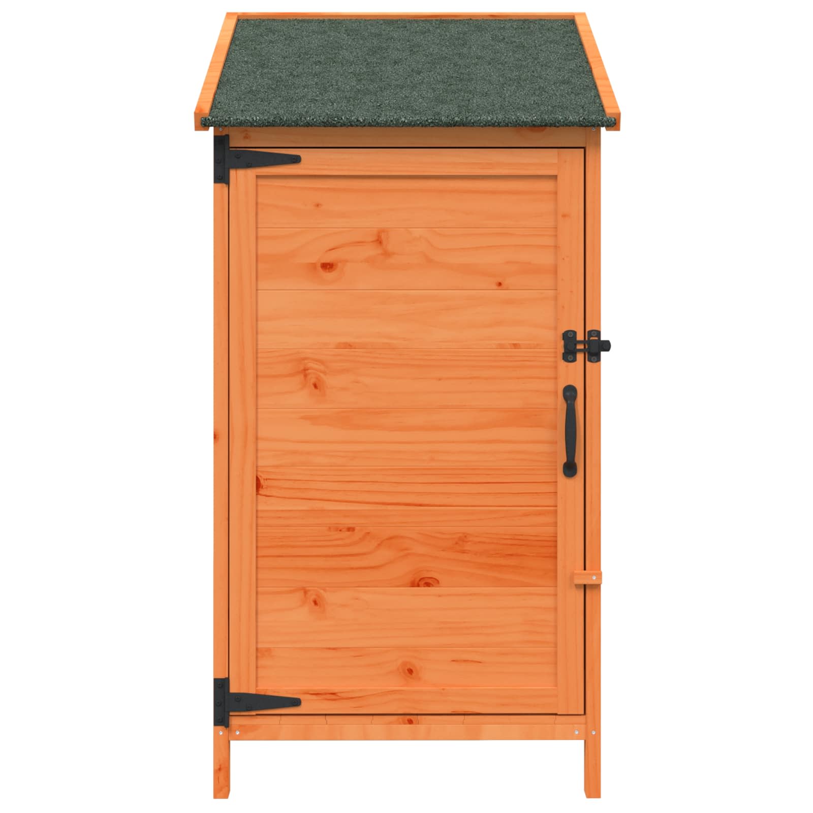 Vrtna Šupa s krovom Smeđa 59 x 56 x 113,5 cm Čvrsto drvo jele