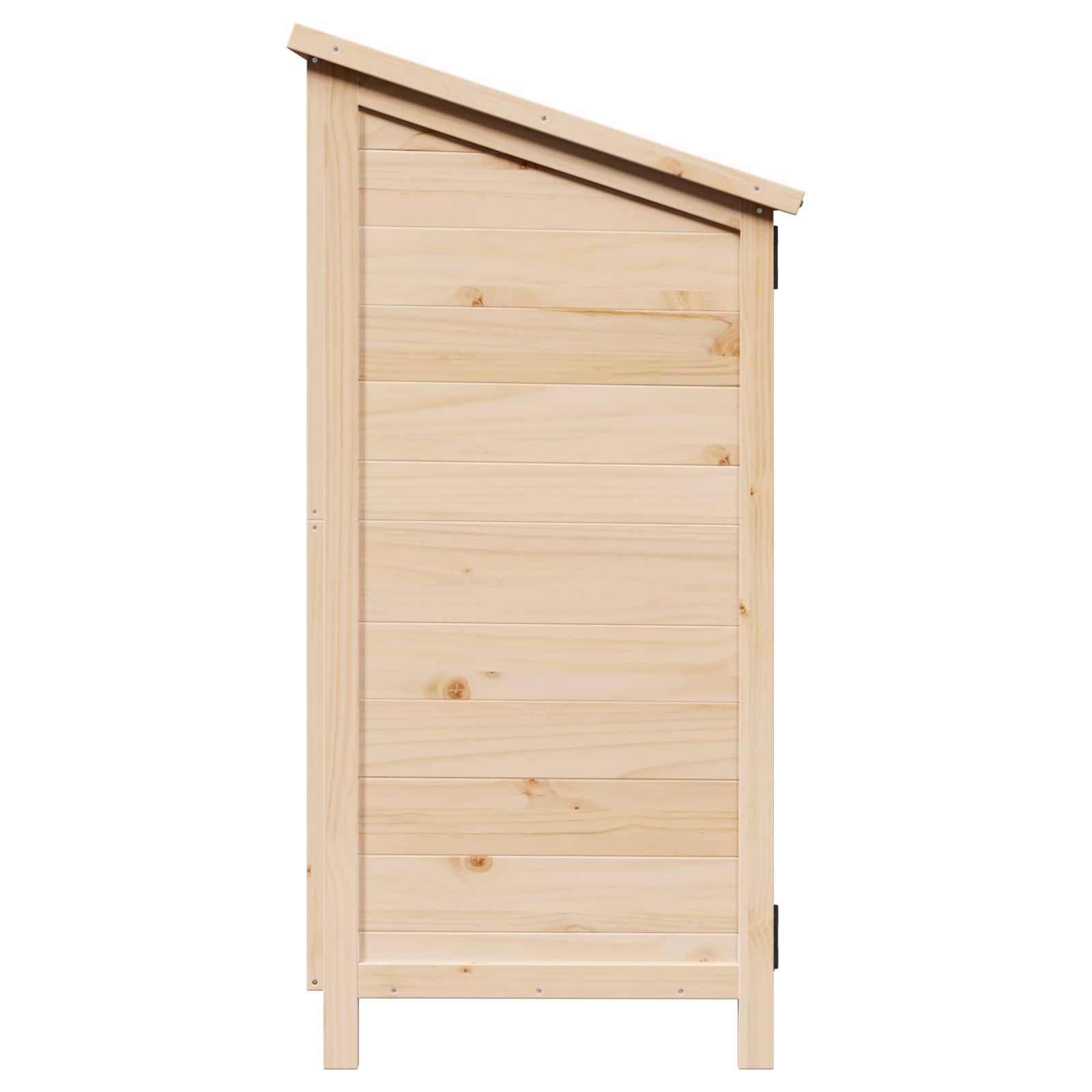 Vrtna Šupa Prirodna 106,5 x 56 x 113,5 cm Čvrsto drvo jele