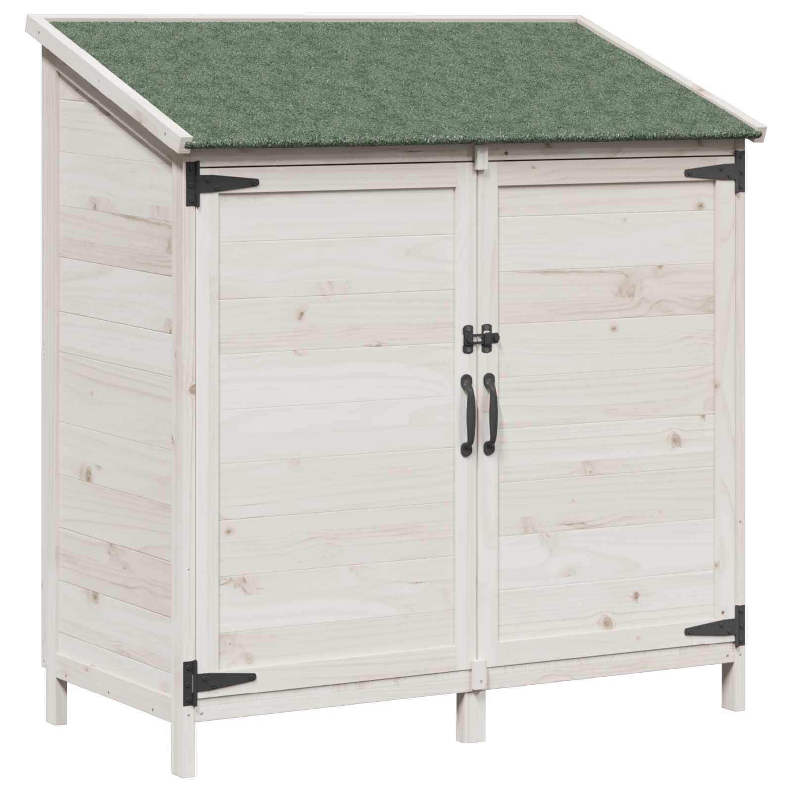 Vrtna Šupa Bijela 106,5 x 56 x 113,5 cm Konstruirano drvo