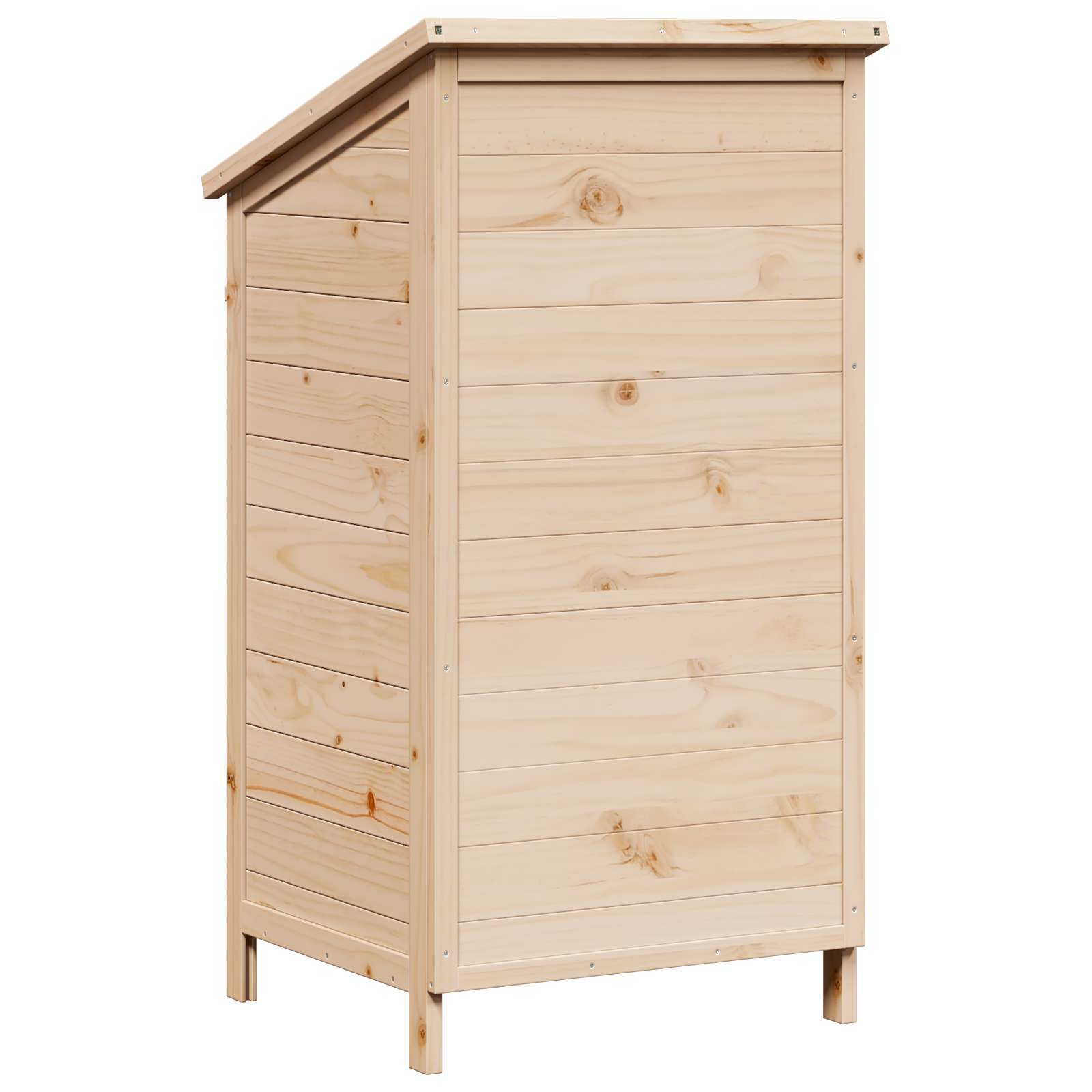 Vrtna Šupa Prirodna 59 x 56 x 113,5 cm Čvrsto drvo jele