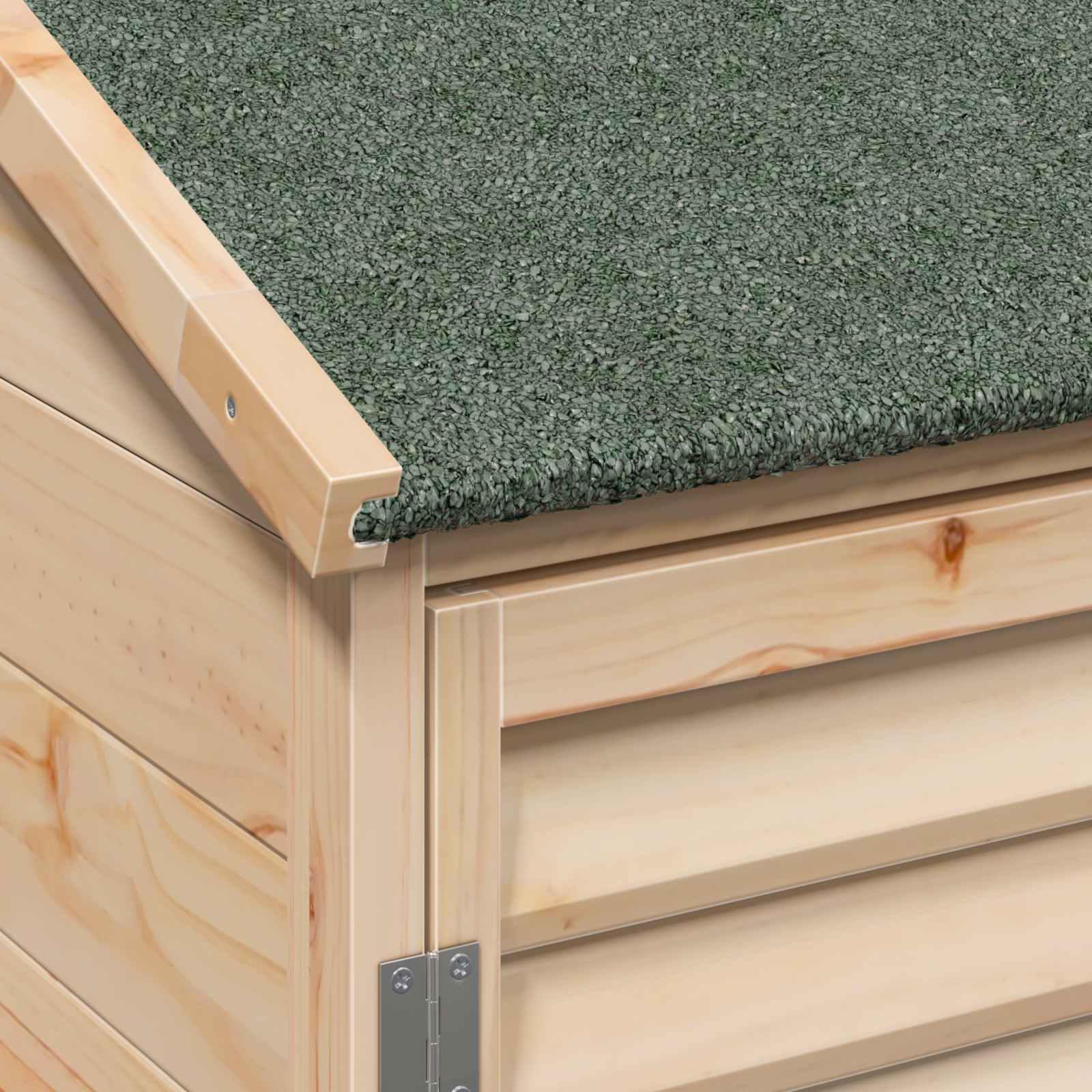 Vrtna Šupa Prirodna 106 x 56 x 113,5 cm Čvrsto drvo jele