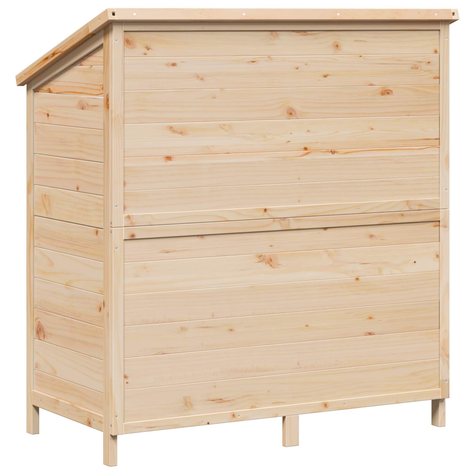 Vrtna Šupa Prirodna 106 x 56 x 113,5 cm Čvrsto drvo jele