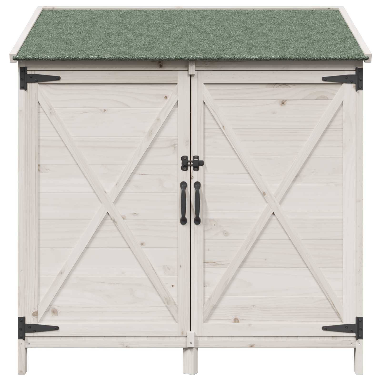 Vrtna Šupa Bijela 106 x 56 x 113,5 cm Konstruirano drvo