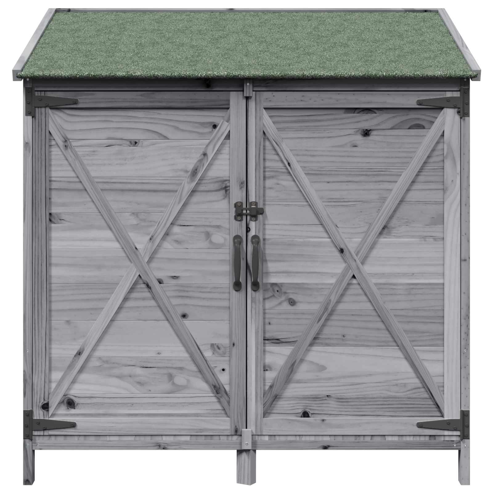 Vrtna Šupa Siva 106 x 56 x 113,5 cm Konstruirano drvo
