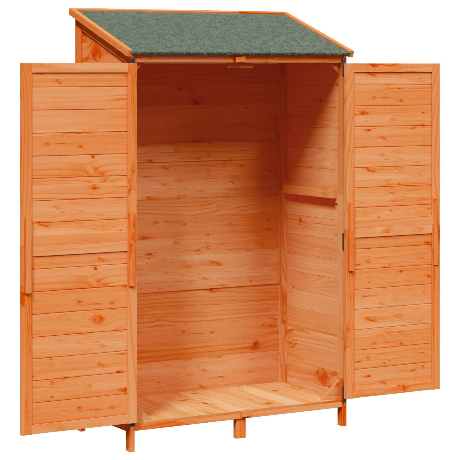Vrtna Šupa Smeđa 106 x 56 x 176,5 cm Konstruirano drvo
