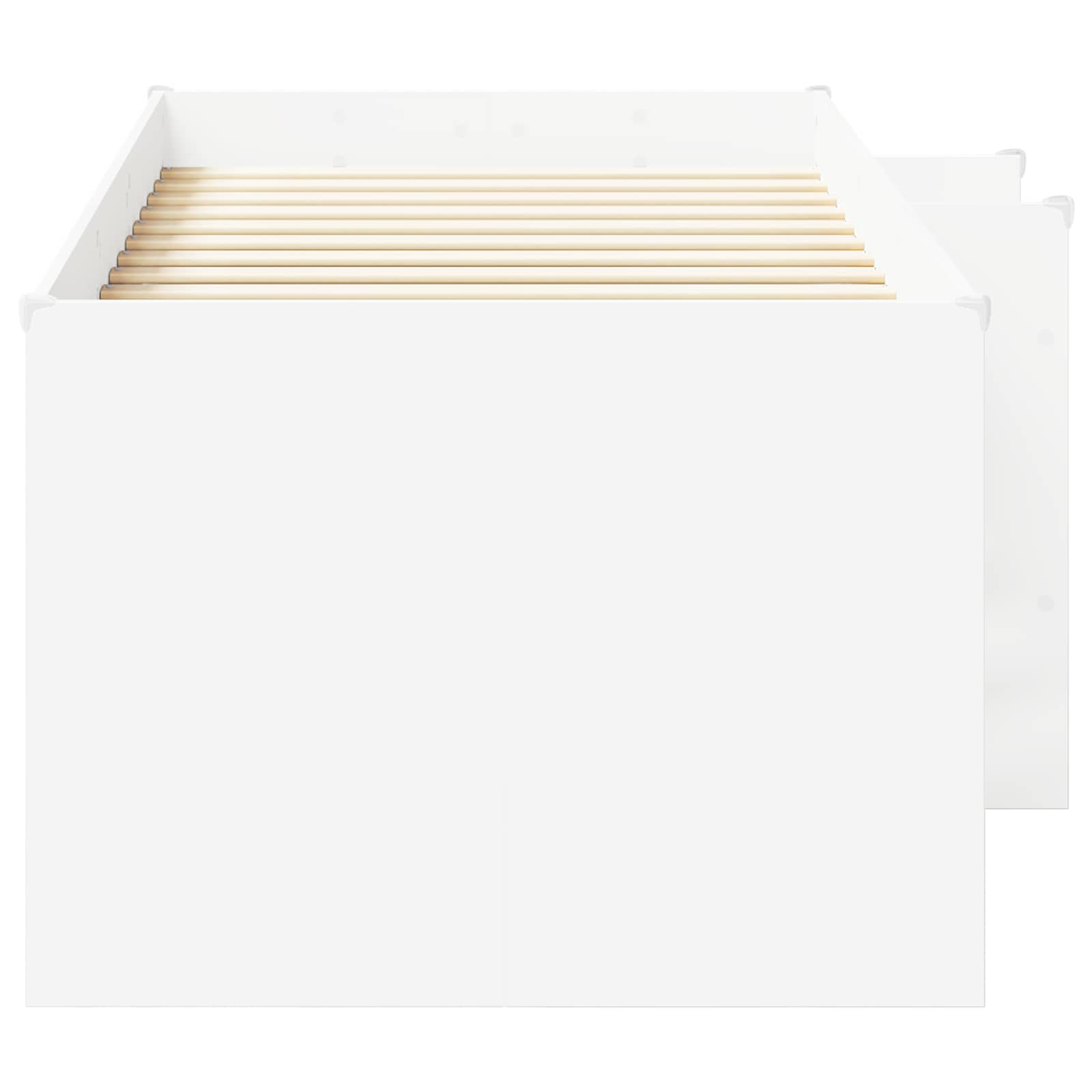 Kreveta za visoko spavanje djece 2 pcs Bijela 90 x 200 cm