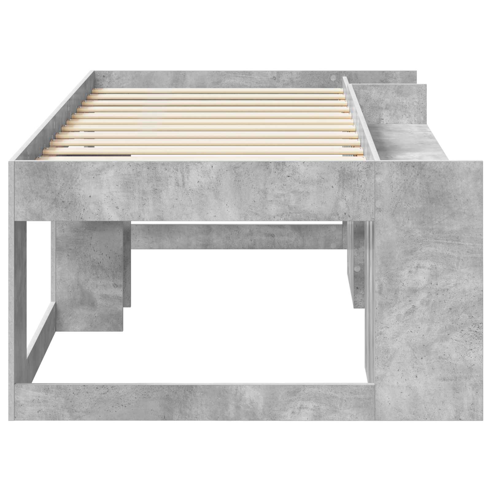 Krevet za djecu s ladicama Betonska siva 75 x 190 cm