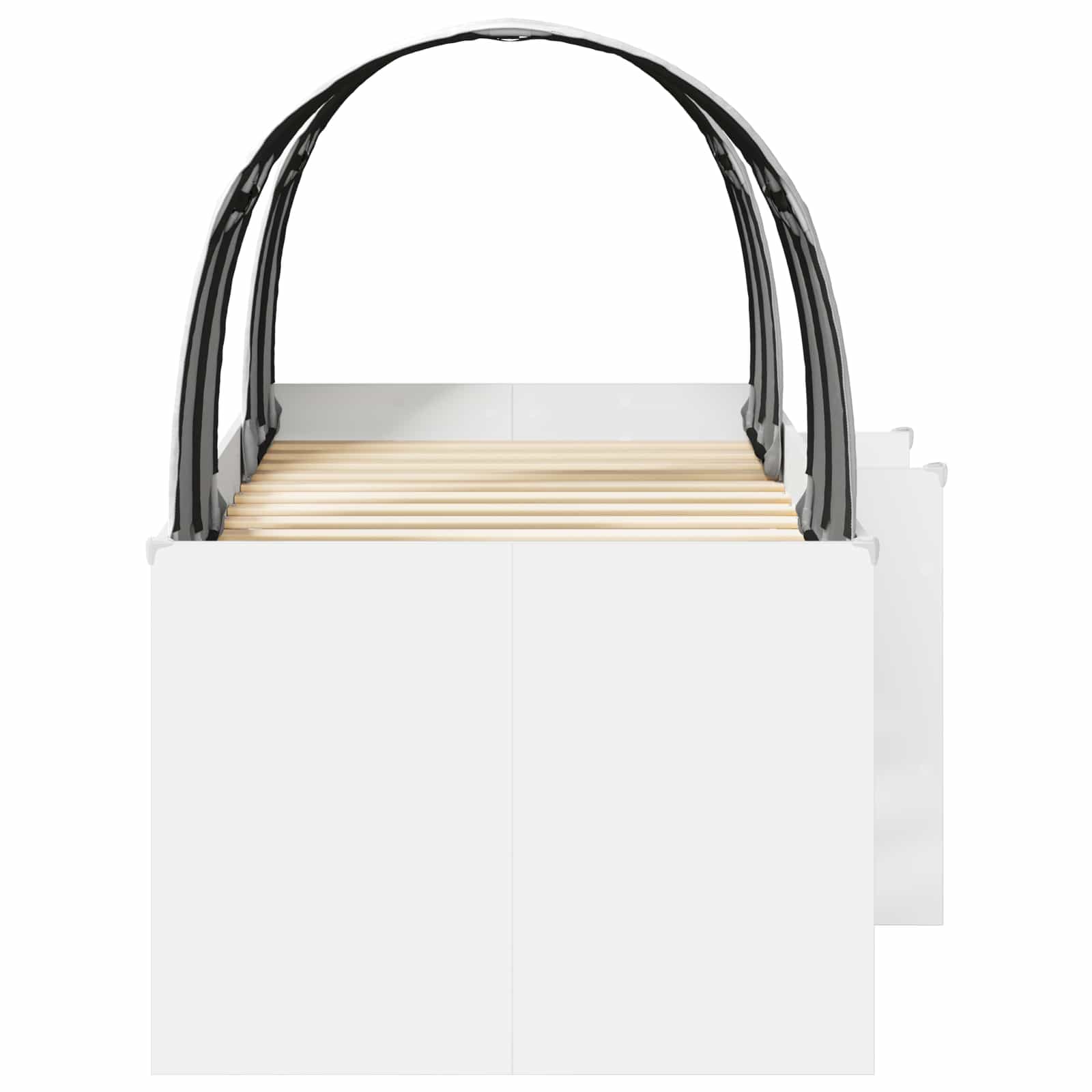 Krevet s Tunnels 4 pcs Bijela Konstruirano drvo