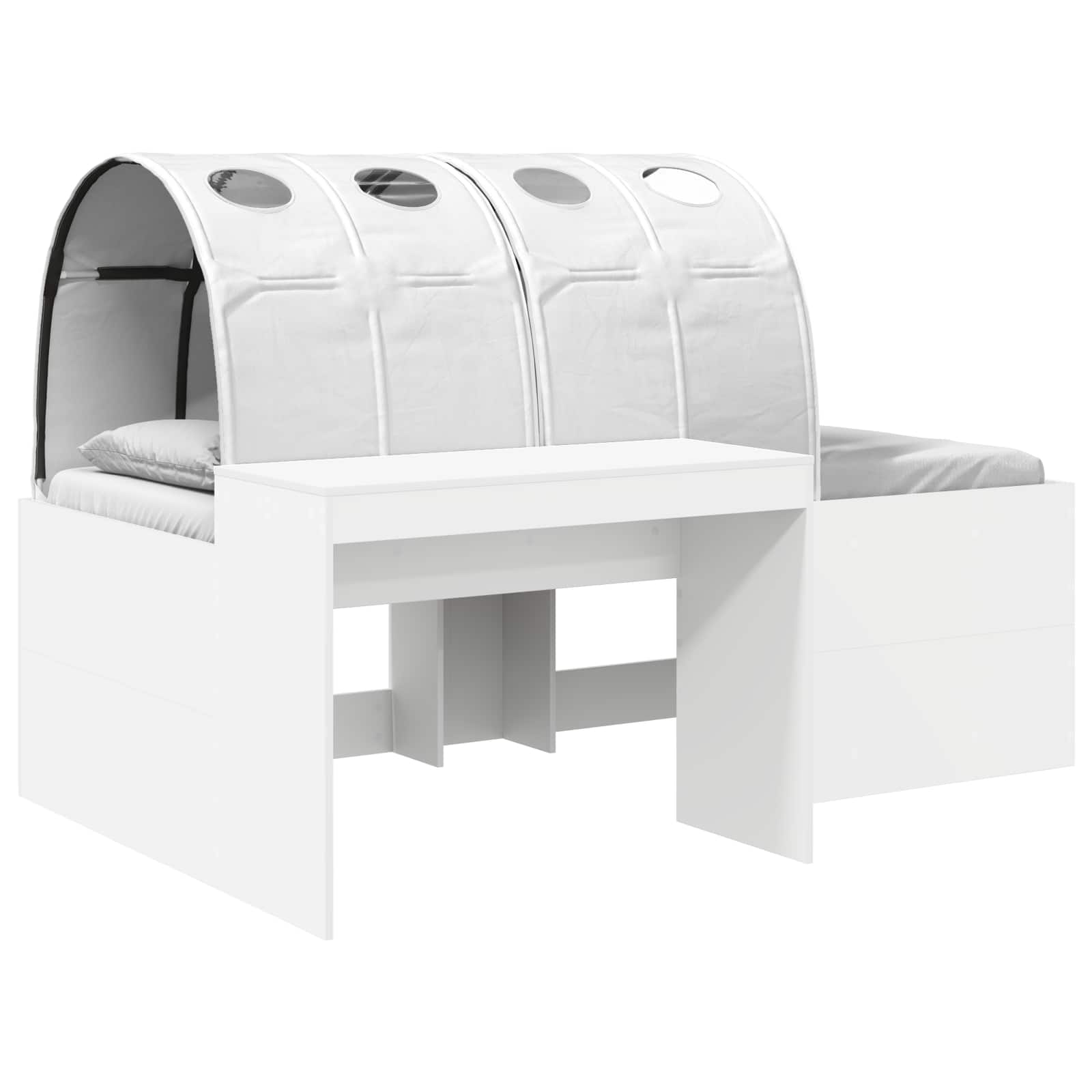 Krevet s tunelom 4 pcs Artisian hrast i bijela