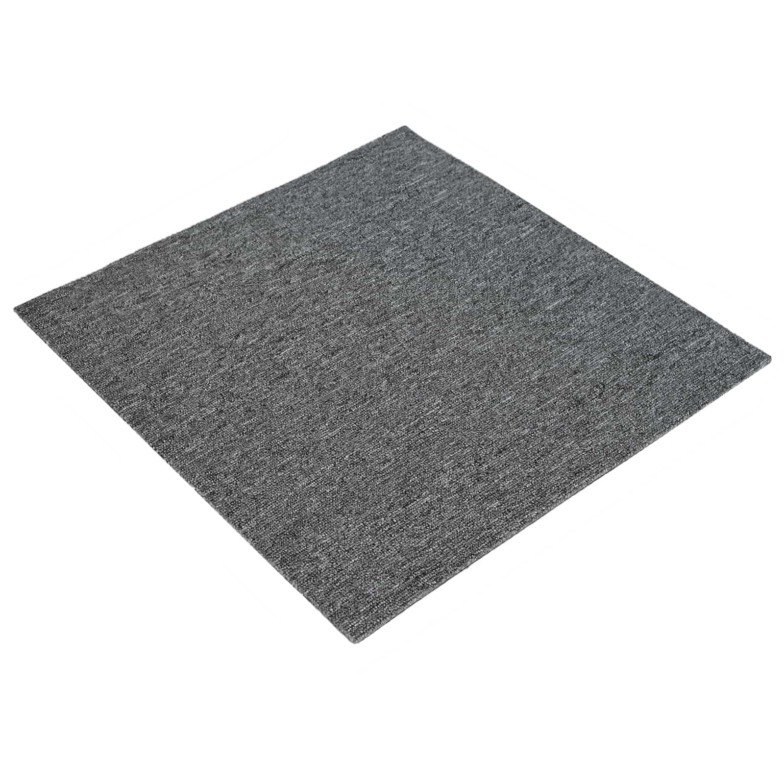 Tepih pločica Srednja Siva 50 x 50 cm 20 pcs PP i bitumen