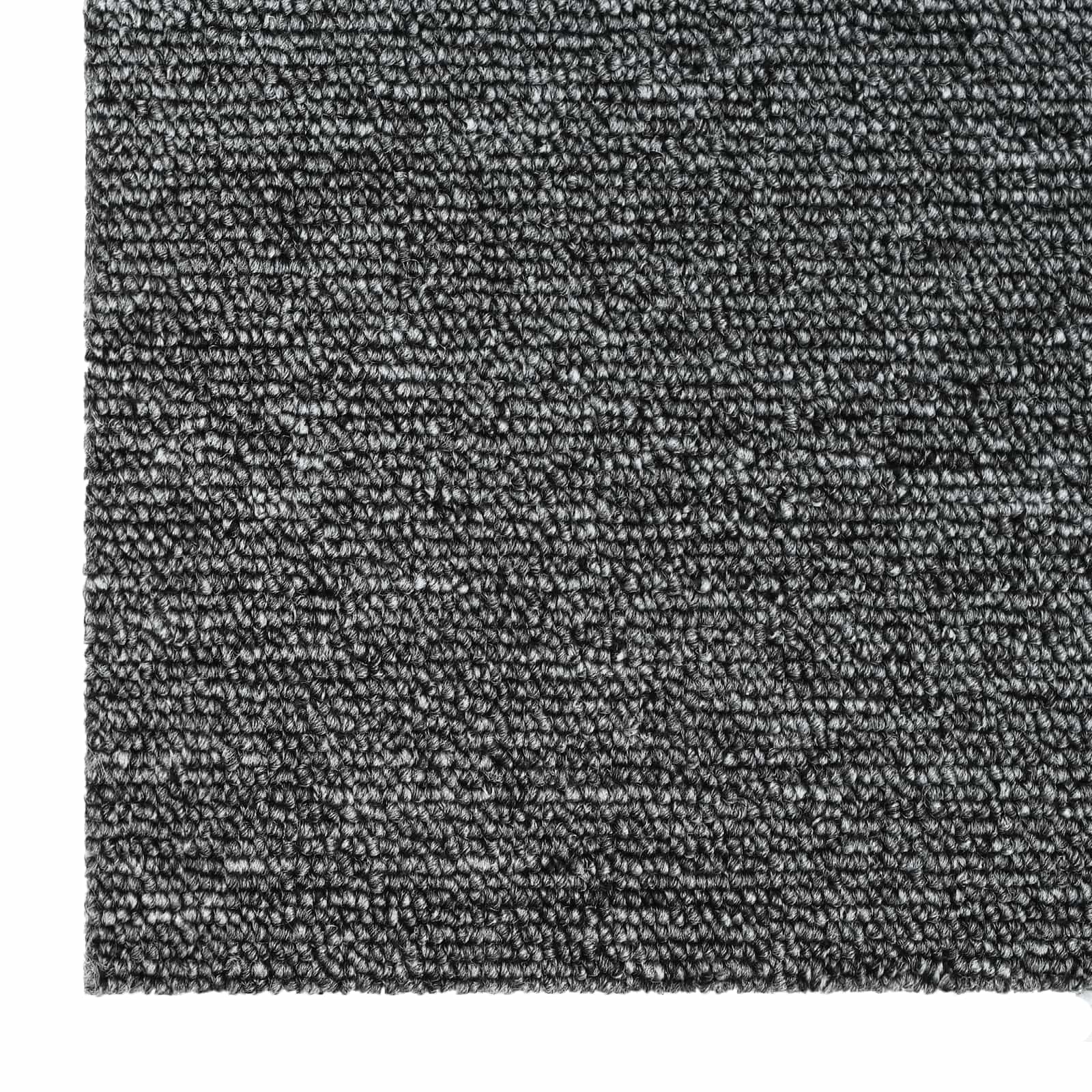Tepih pločica Srednja Siva 50 x 50 cm 36 pcs PP i bitumen