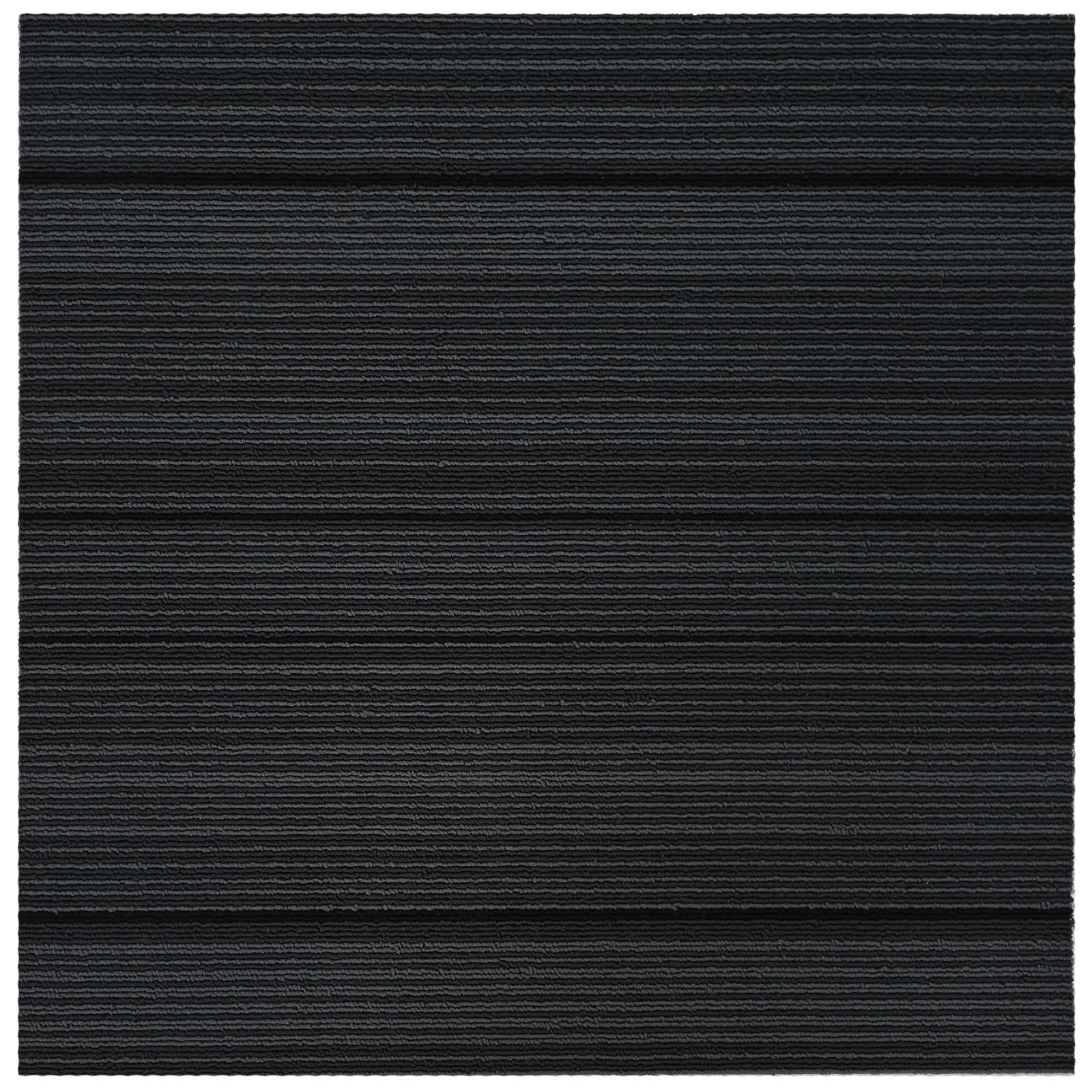 Tepih pločica Prugasta svjetlosiva 50 x 50 cm 36 pcs