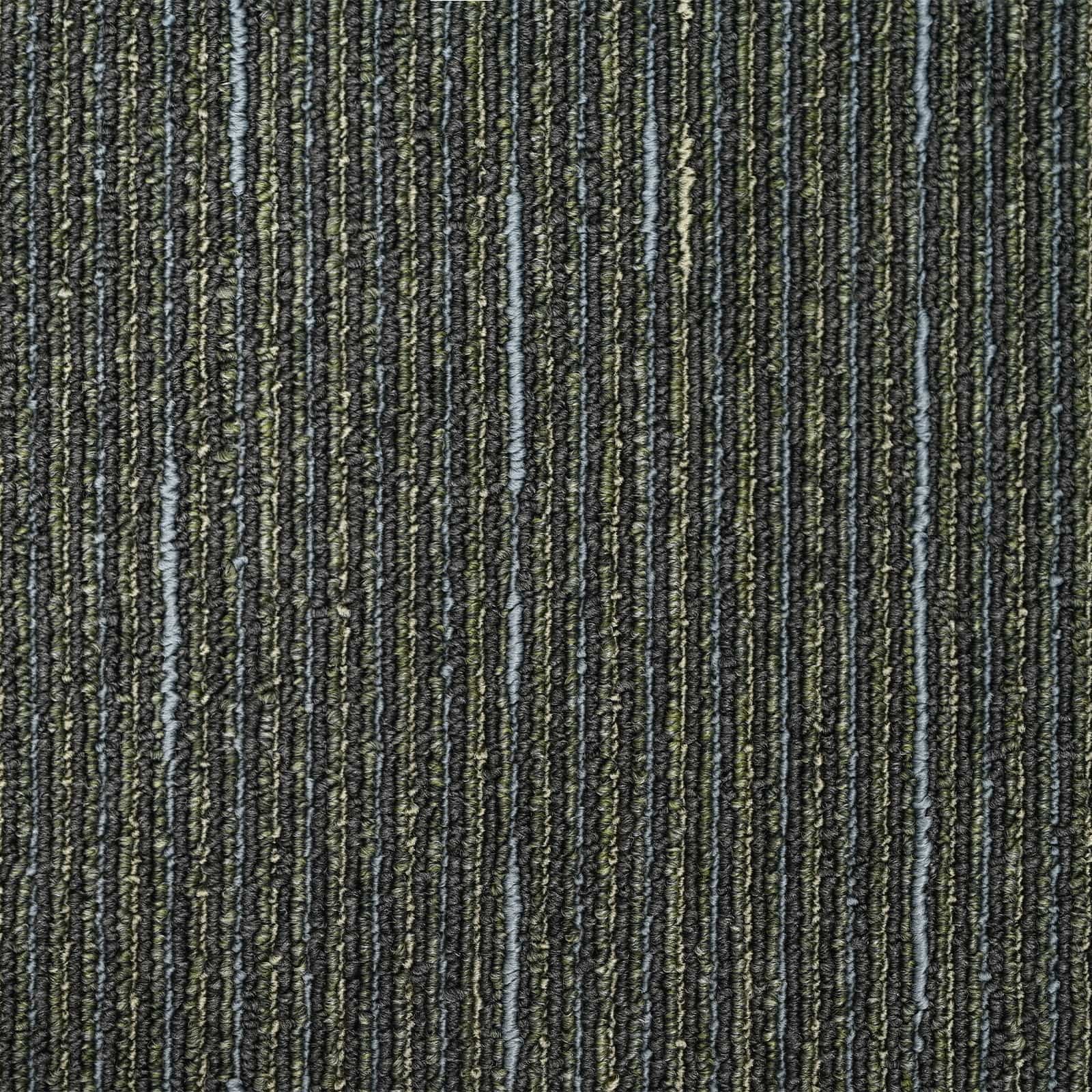 Tepih pločica Prugasta svijetlo zelena 50 x 50 cm 4 pcs