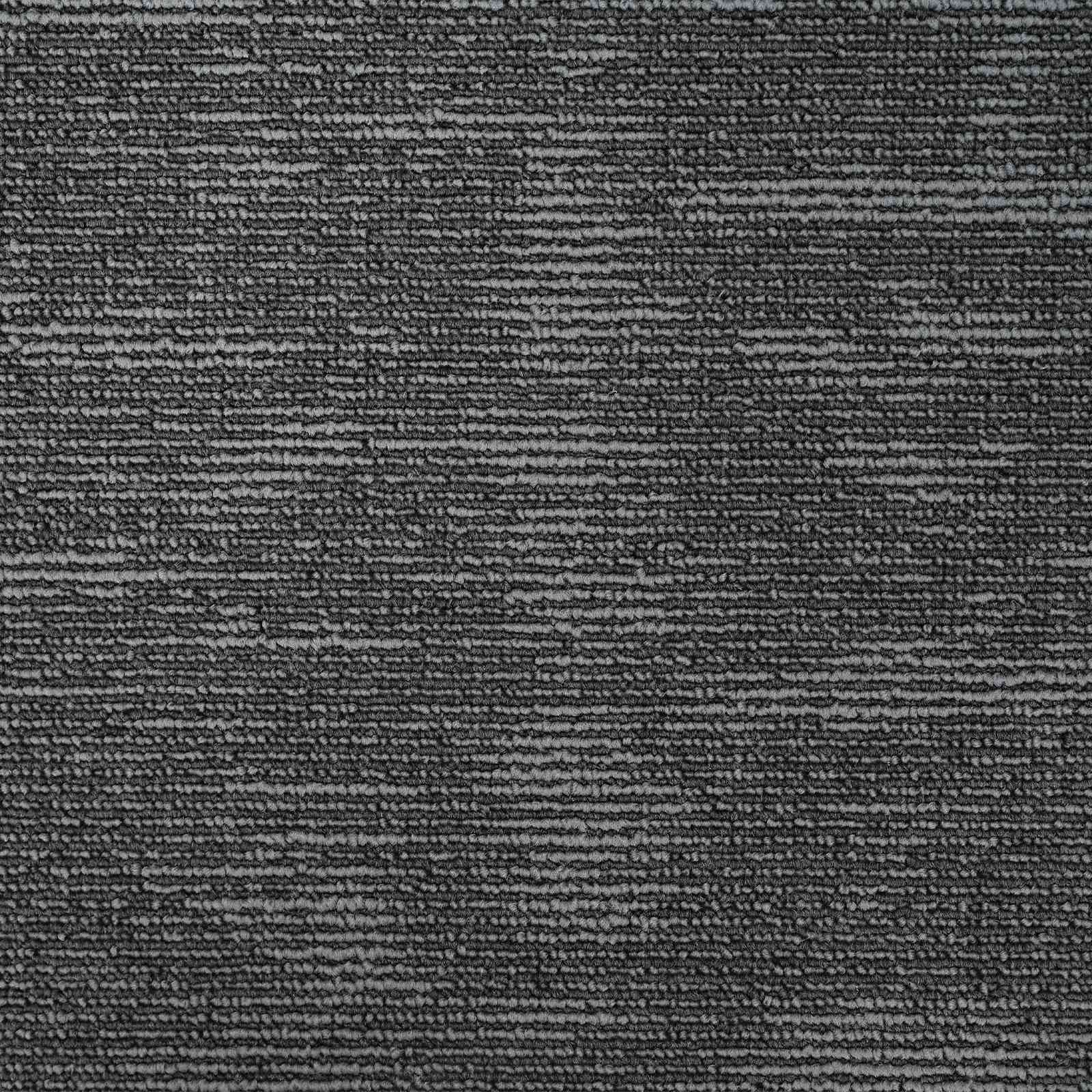 Tepih pločica Sivi ugljen 50 x 50 cm 4 pcs PP i bitumen