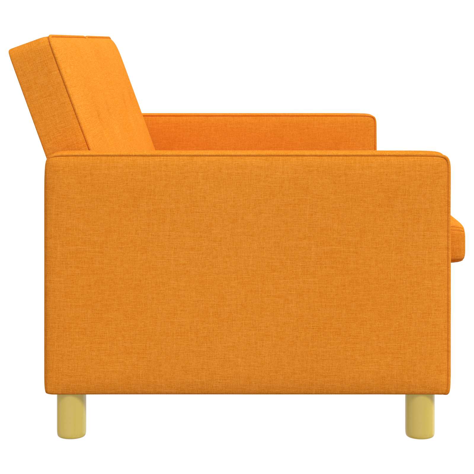 Krevet-sofa na razvlačenje Tamno žuta Tkanina