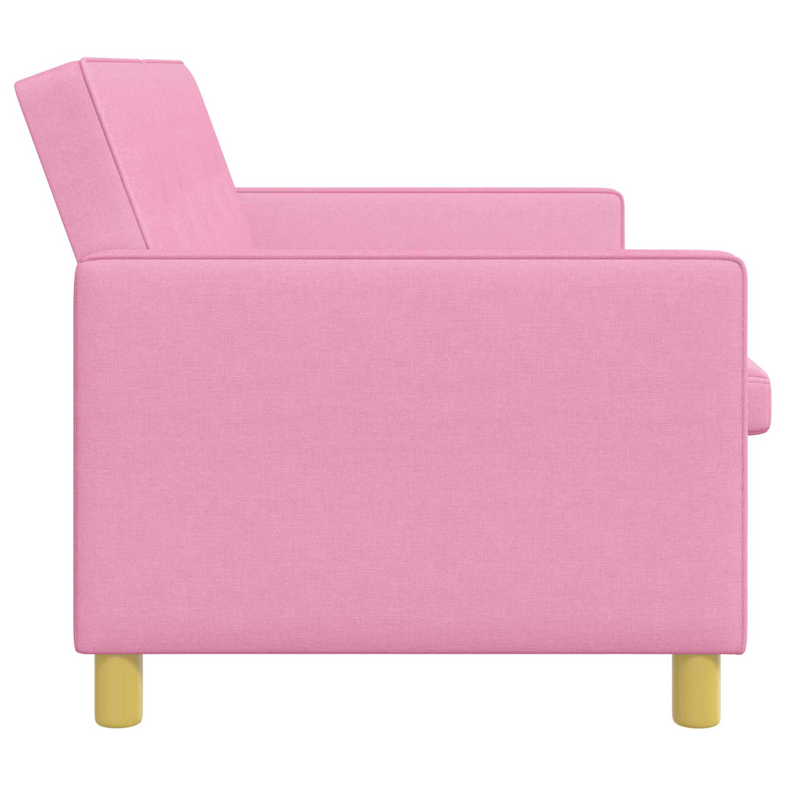 Krevet-sofa na razvlačenje Ružičasta Tkanina