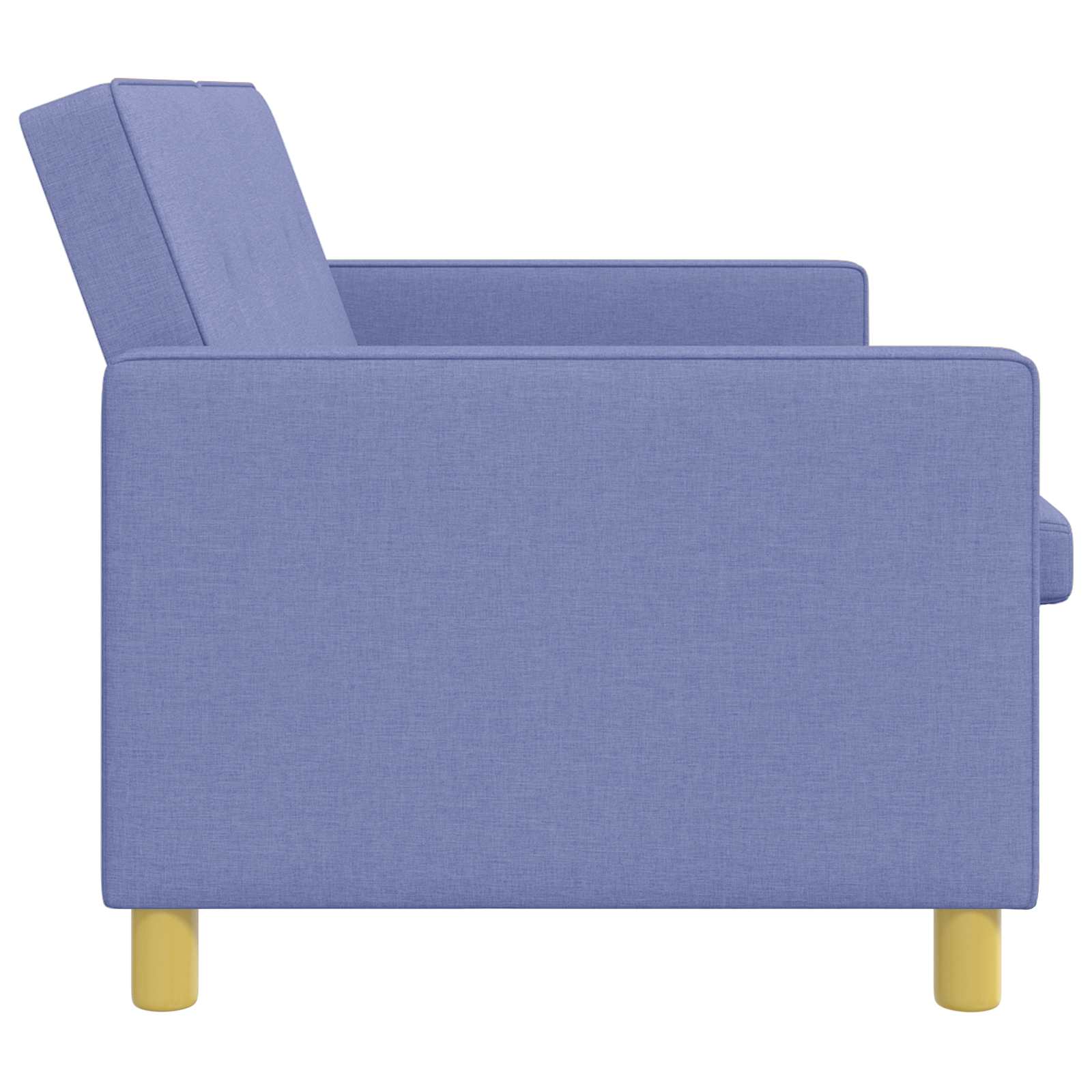Krevet-sofa na razvlačenje Traper plava Tkanina