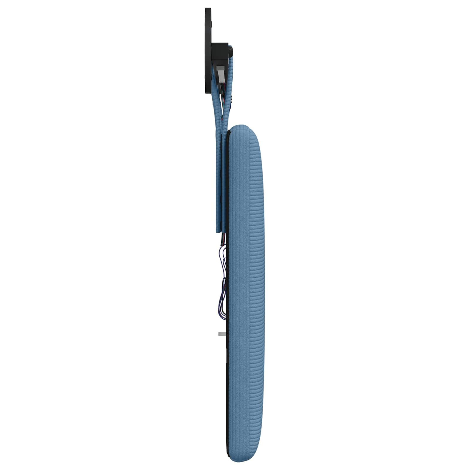 Viseće uzglavlje kreveta S LED svjetlom Plava Kordura tekstil