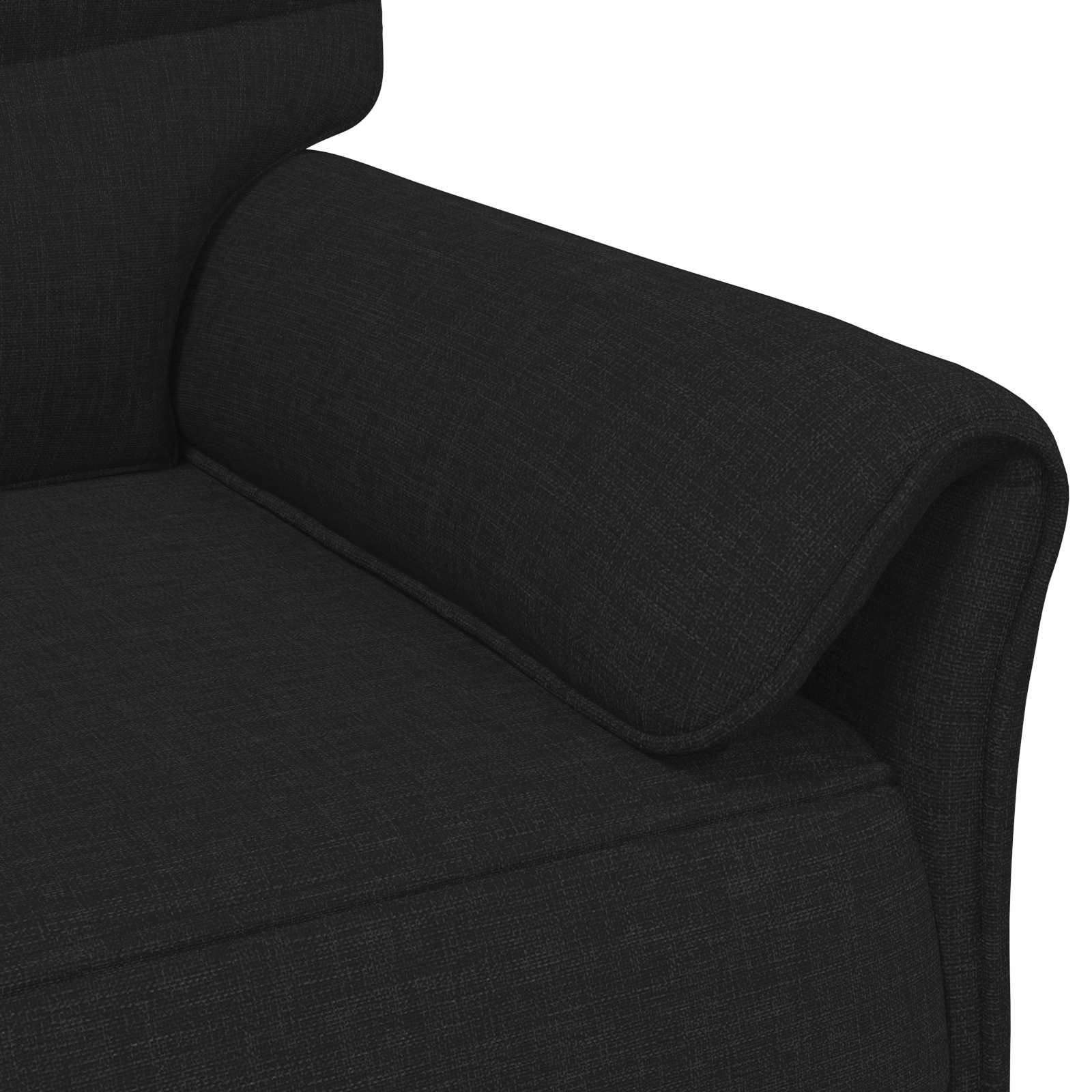 Sofa 100% poliester, metalna konstrukcija, MDF, Šperploča