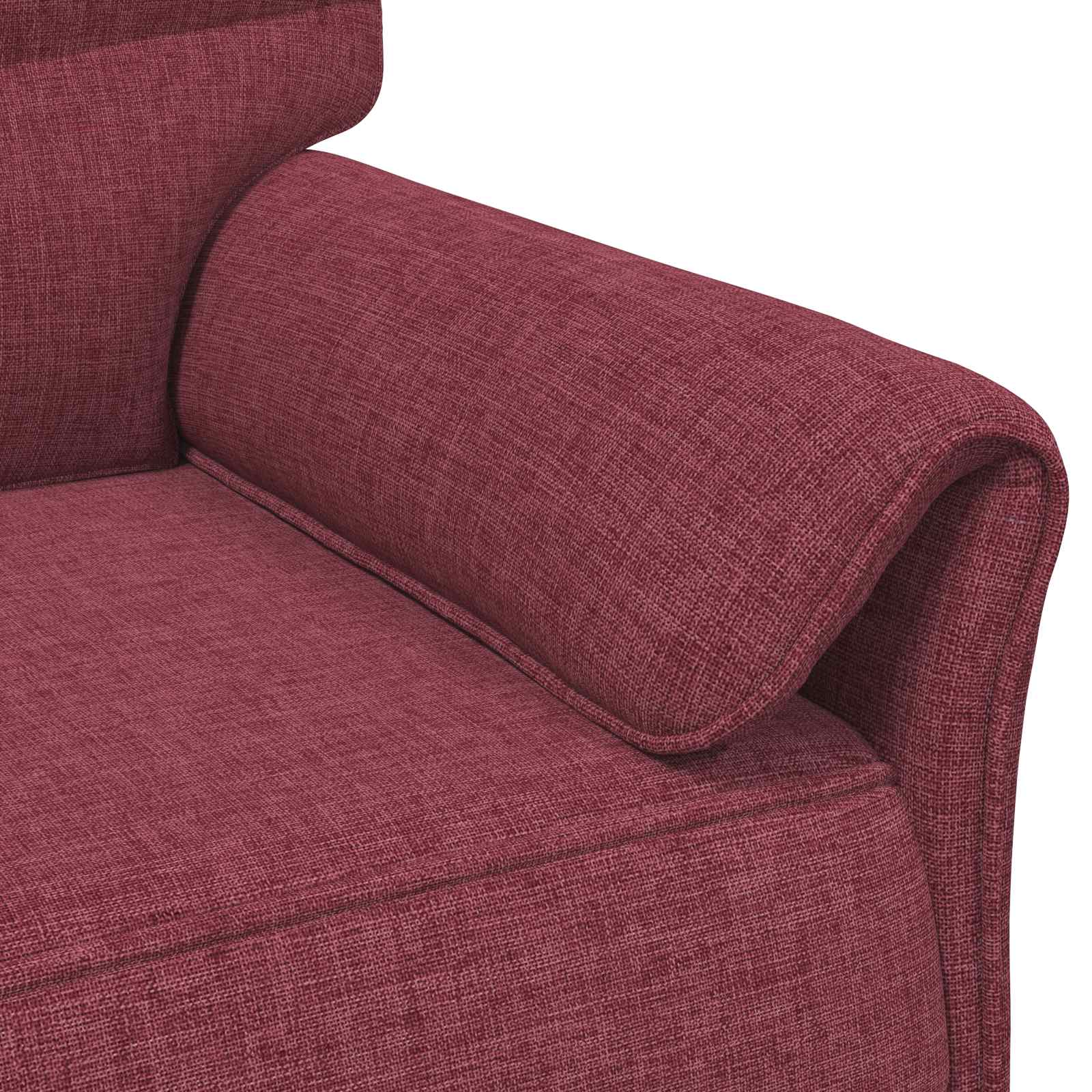 Sofa 100% poliester, metalna konstrukcija, MDF, Šperploča