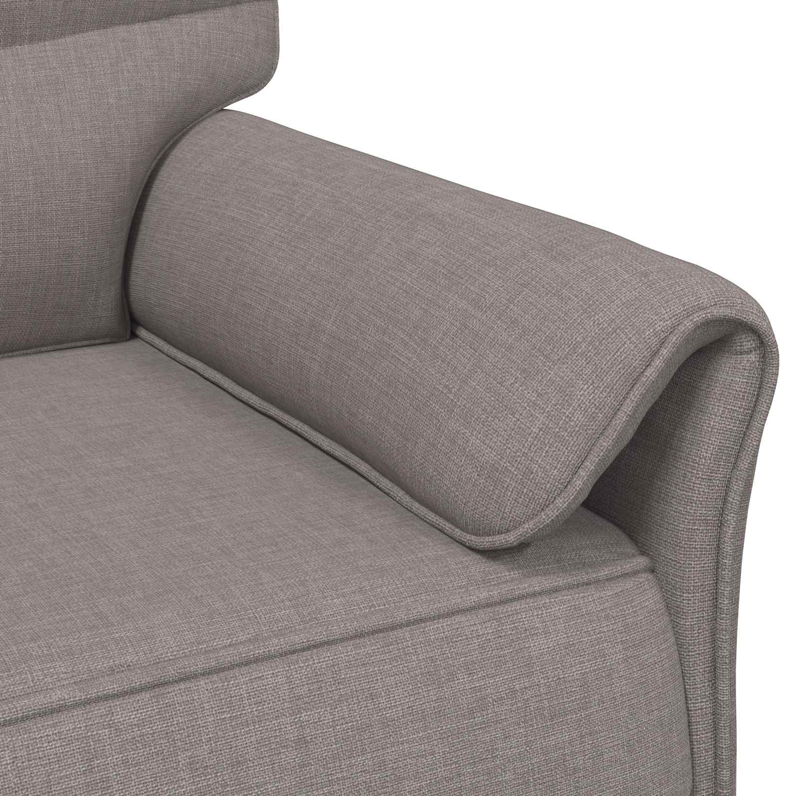 Sofa 100% poliester, metalna konstrukcija, MDF, Šperploča