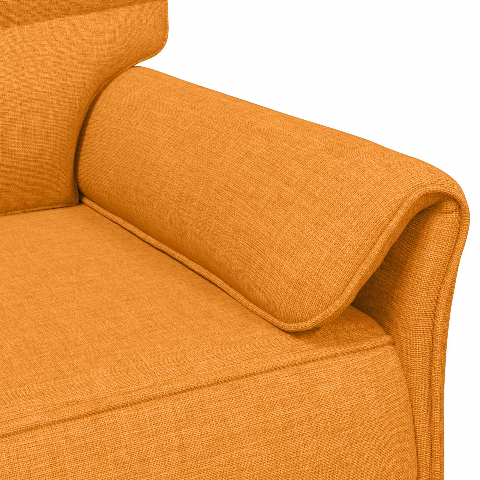 Sofa 100% poliester, metalna konstrukcija, MDF, Šperploča