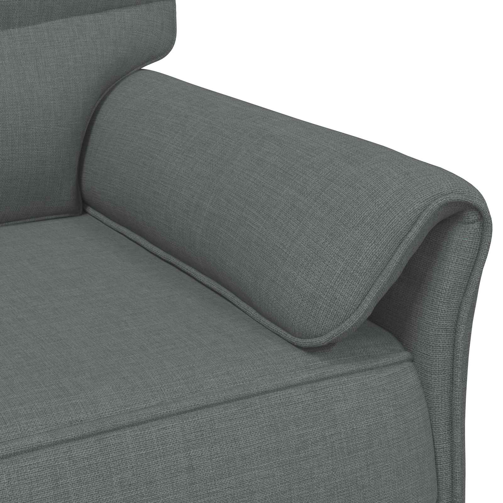 Sofa 100% poliester, metalna konstrukcija, MDF, Šperploča