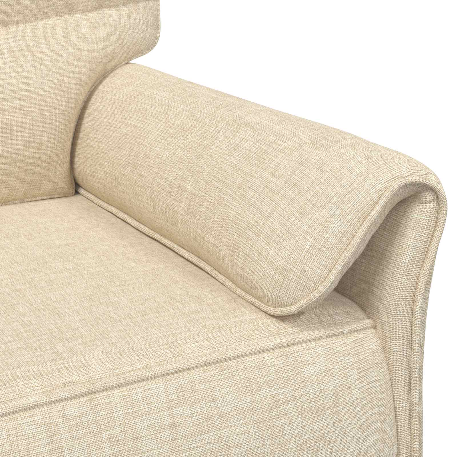Sofa 100% poliester, metalna konstrukcija, MDF, Šperploča