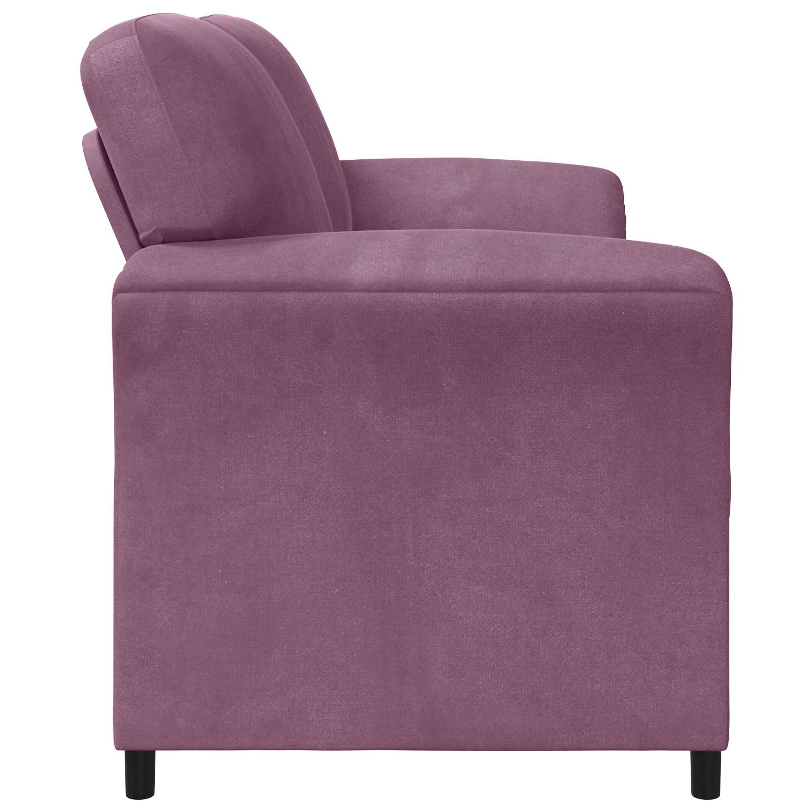 Sofa za dvije osobe Ljubičasta 138 x 83 x 95 cm Baršun