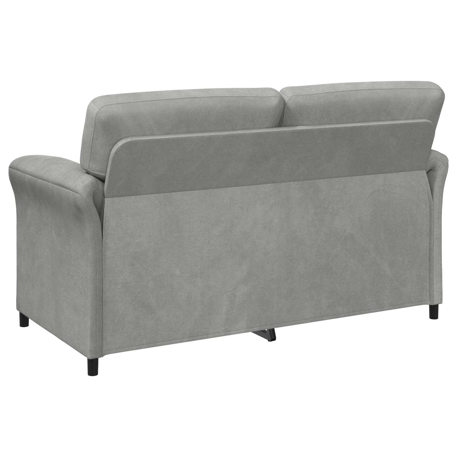 Sofa za dvije osobe Svjetlosiva 158 x 83 x 95 cm Baršun