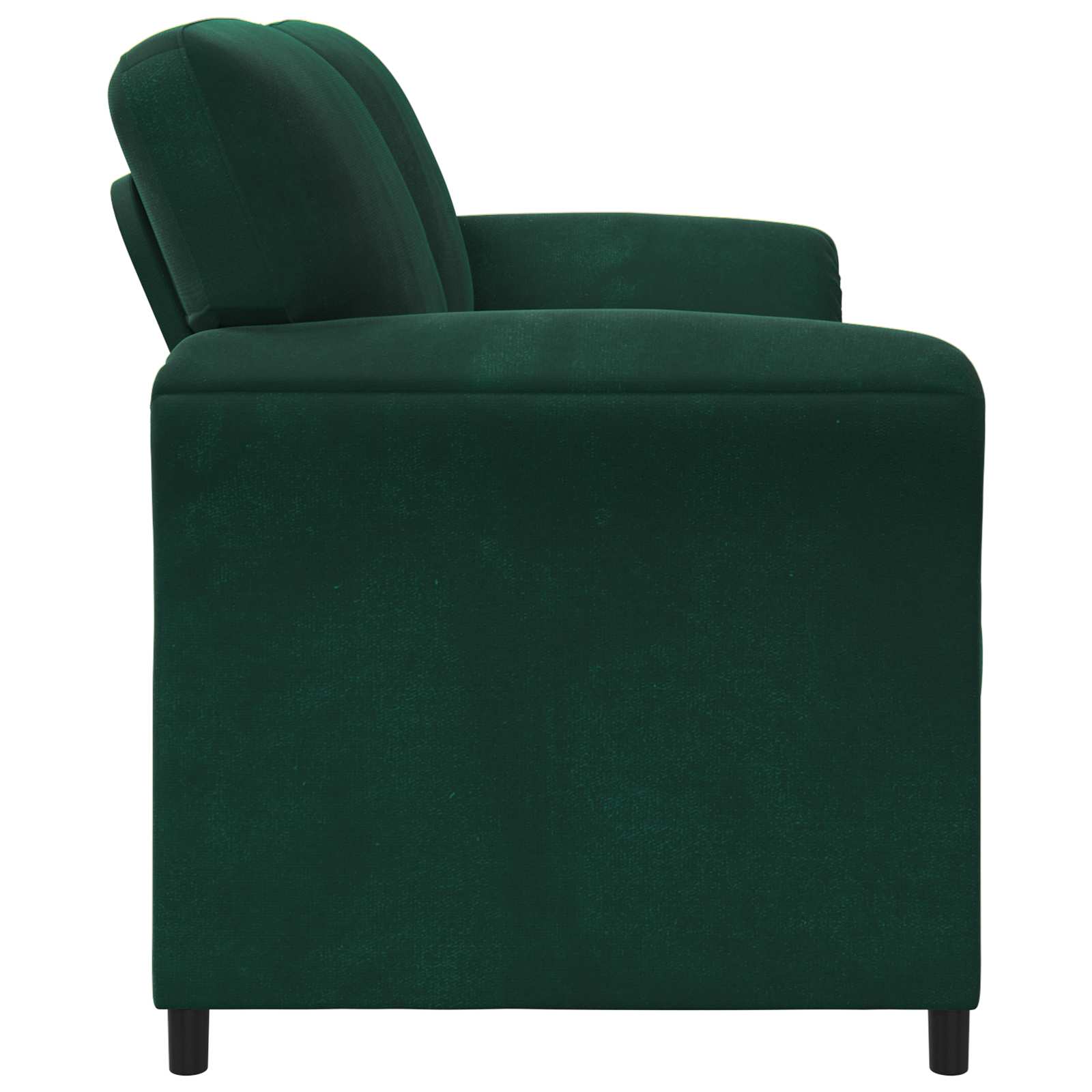 Sofa za dvije osobe Tamnozelena 158 x 83 x 95 cm Baršun