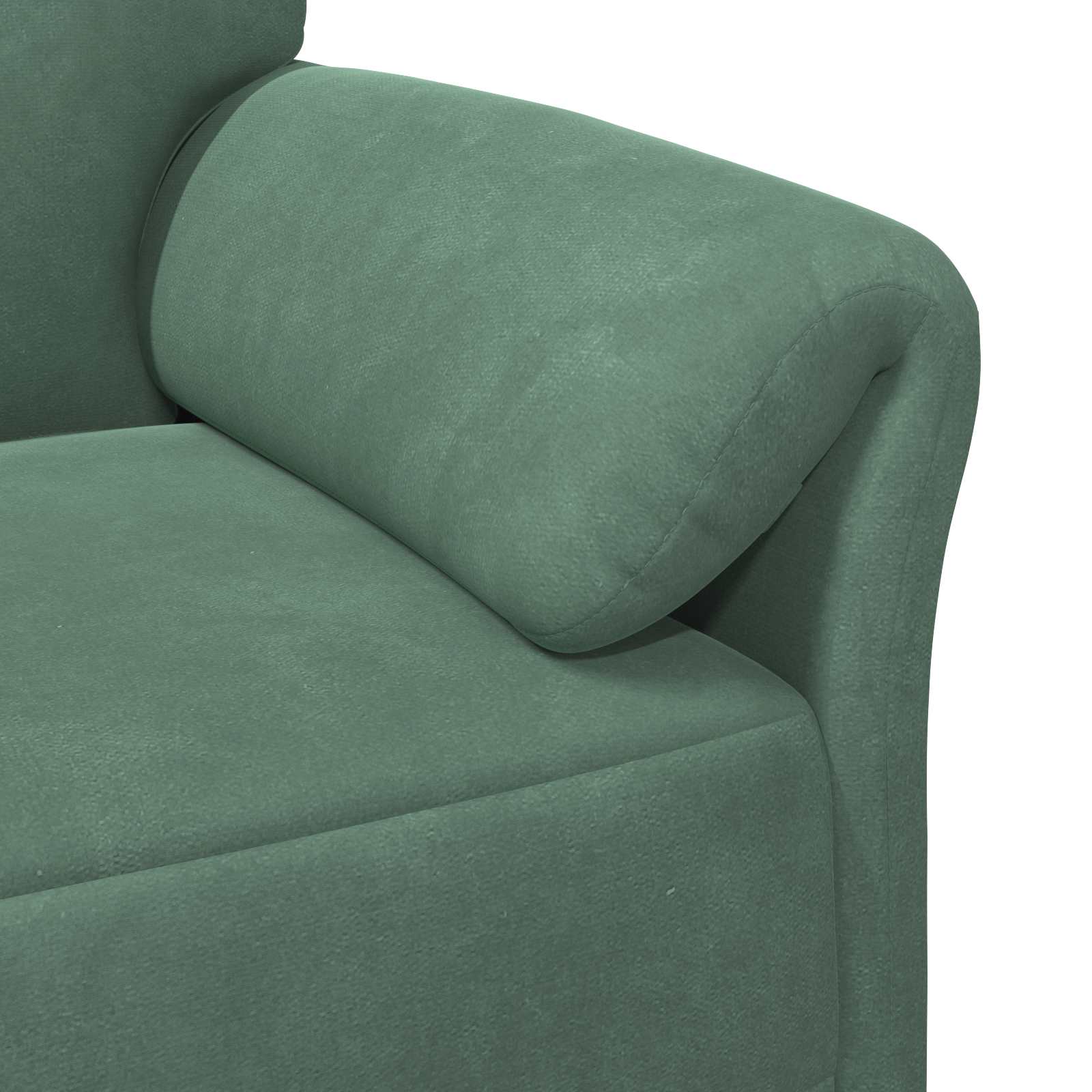 Sofa za dvije osobe Morska zelena 158 x 83 x 95 cm Baršun